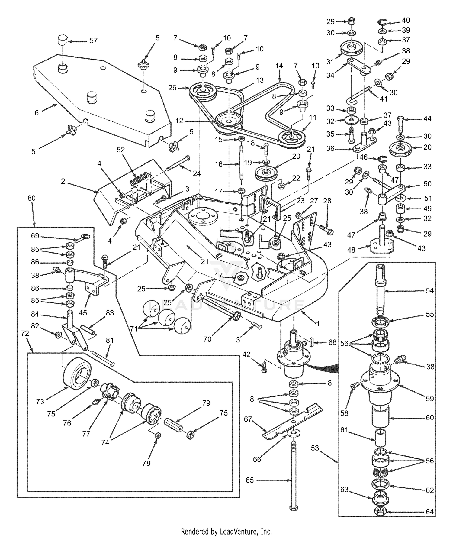 Cutter Deck 72"