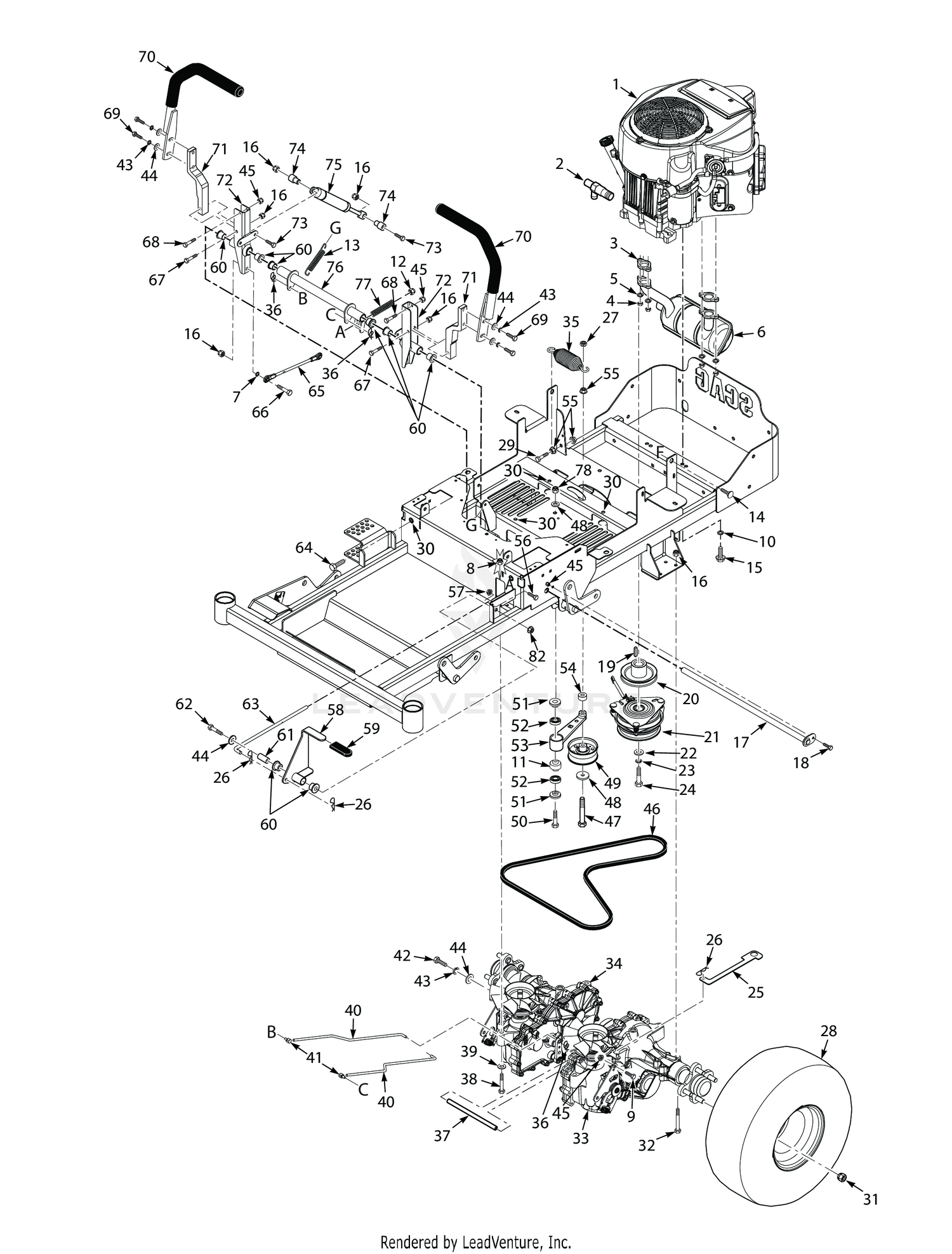 36H DRIVE SYSTEM COMPONENTS