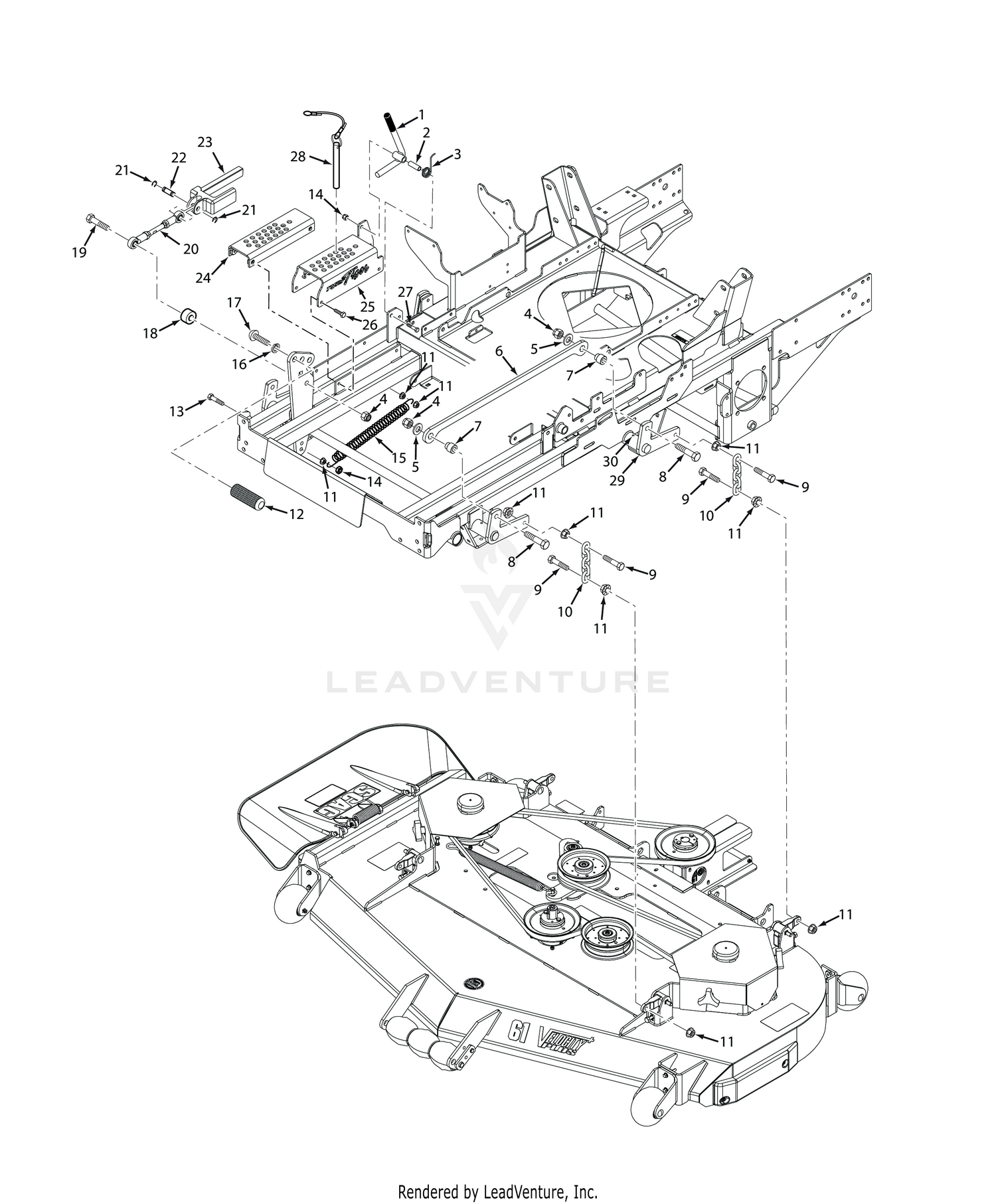 STTII CUTTER DECK CONTROLS