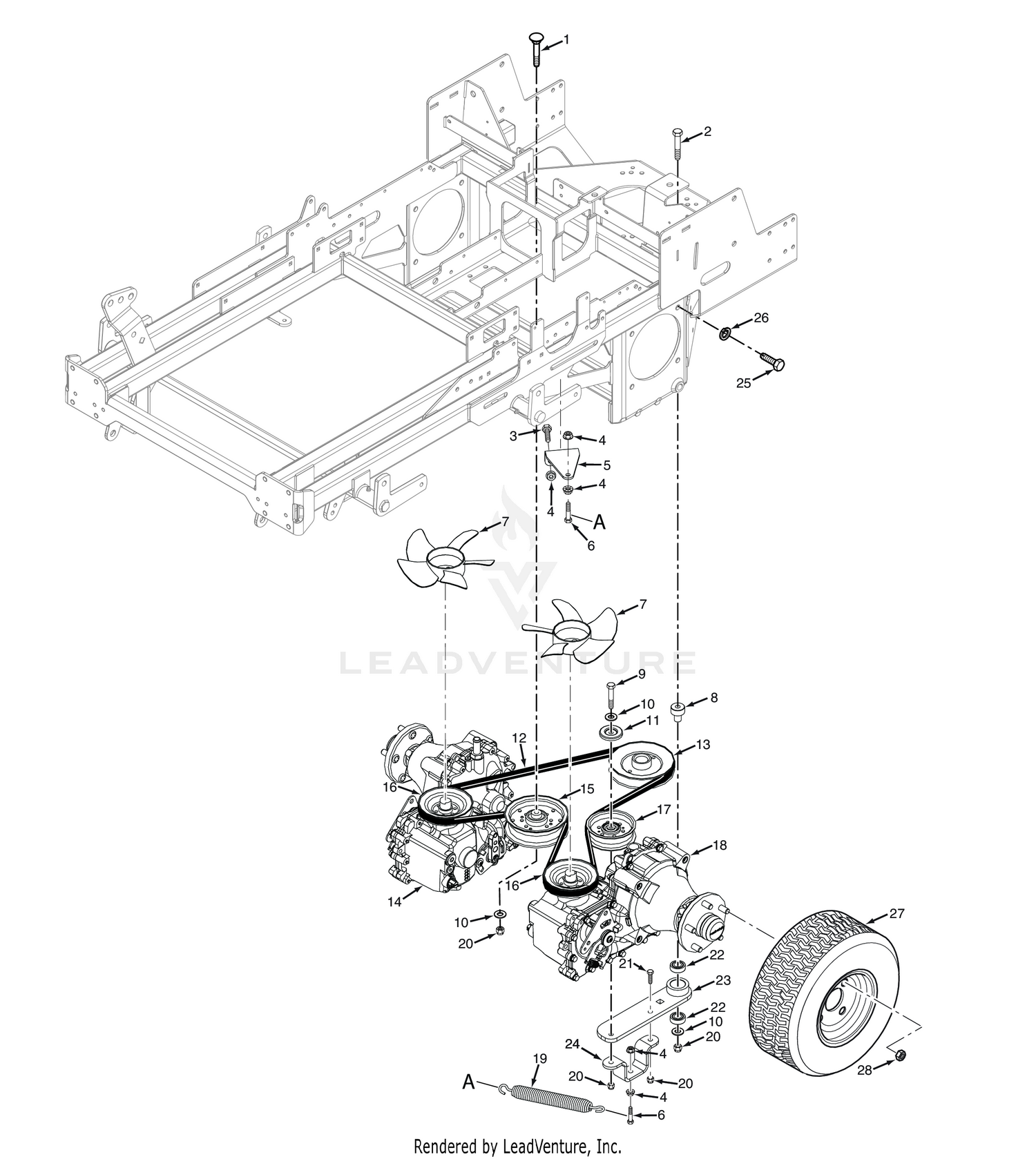 SCZII DRIVE SYSTEM COMPONENTS