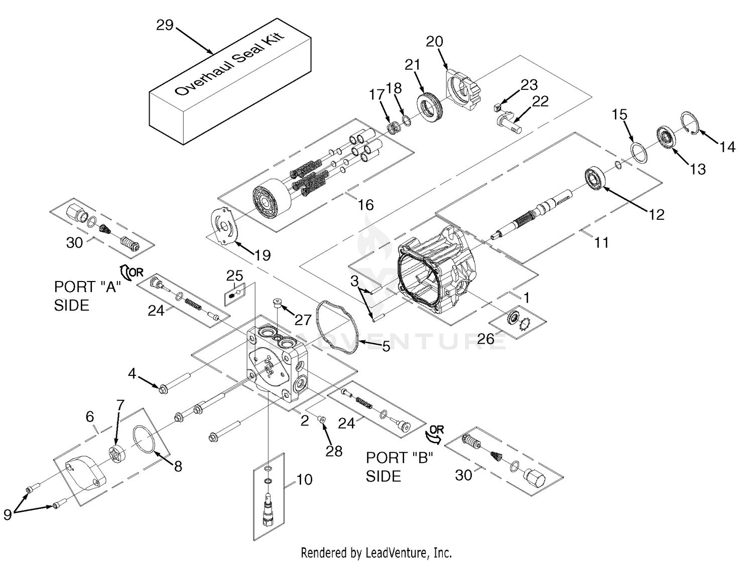 Hydraulic Pump Assembly