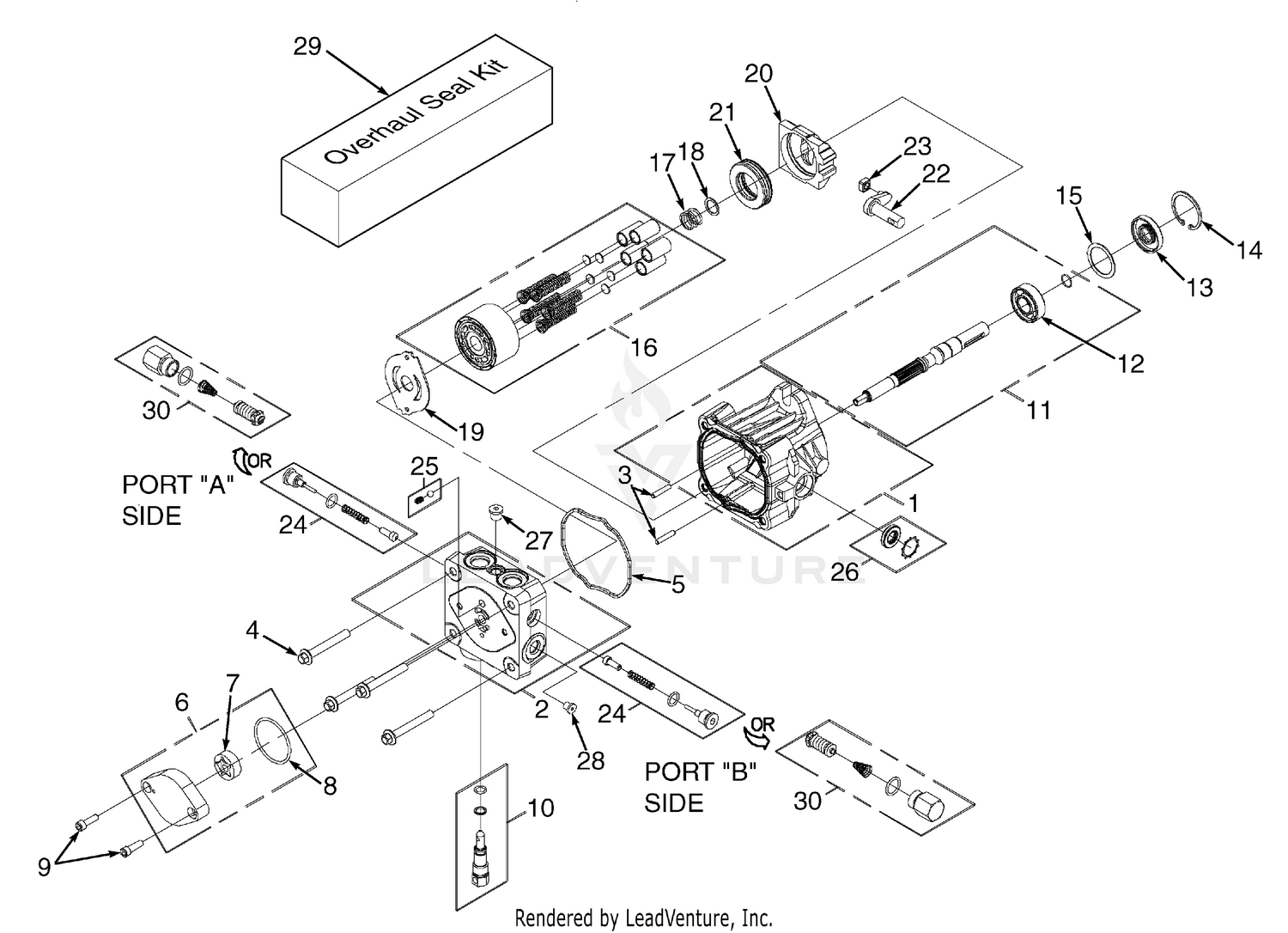 Hydraulic Pump Assembly