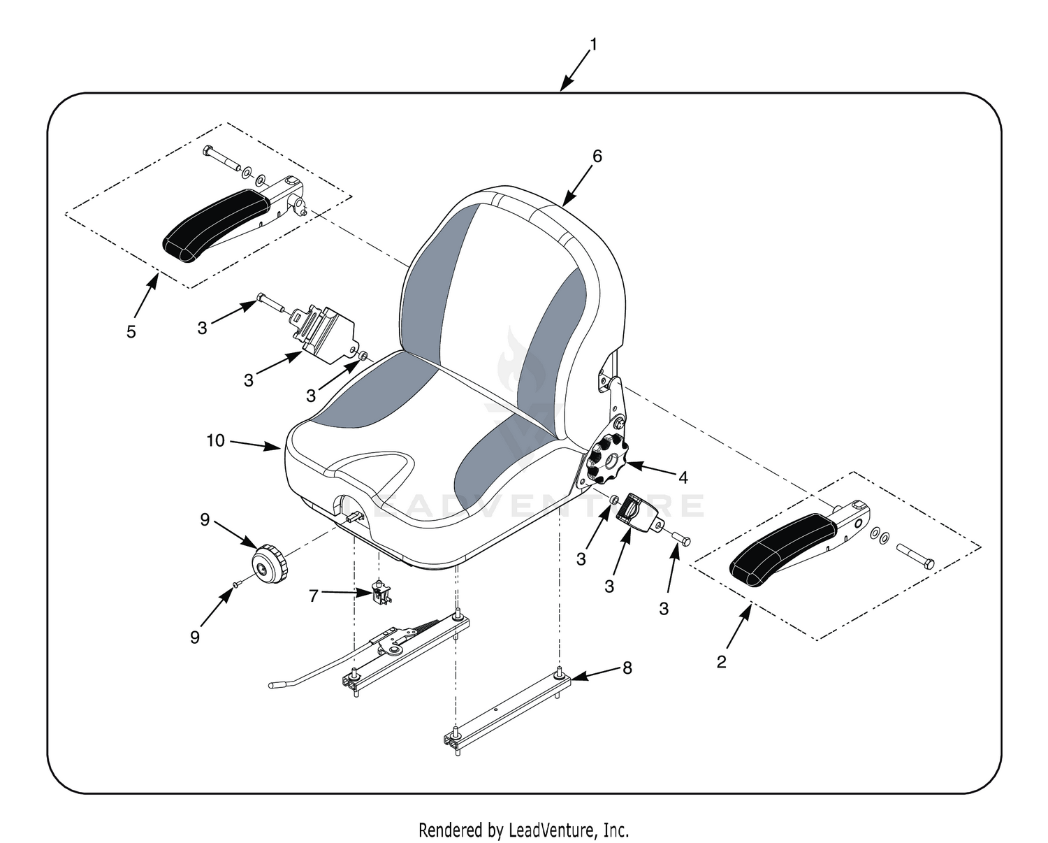STCII SUSPENSION SEAT