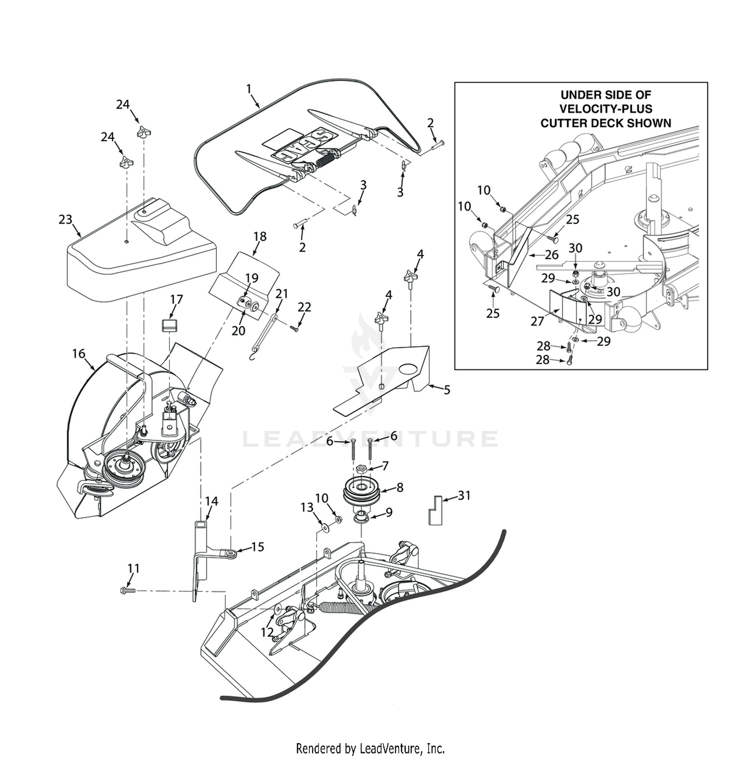 GC-VRII BLOWER MOUNTING COMPONENTS