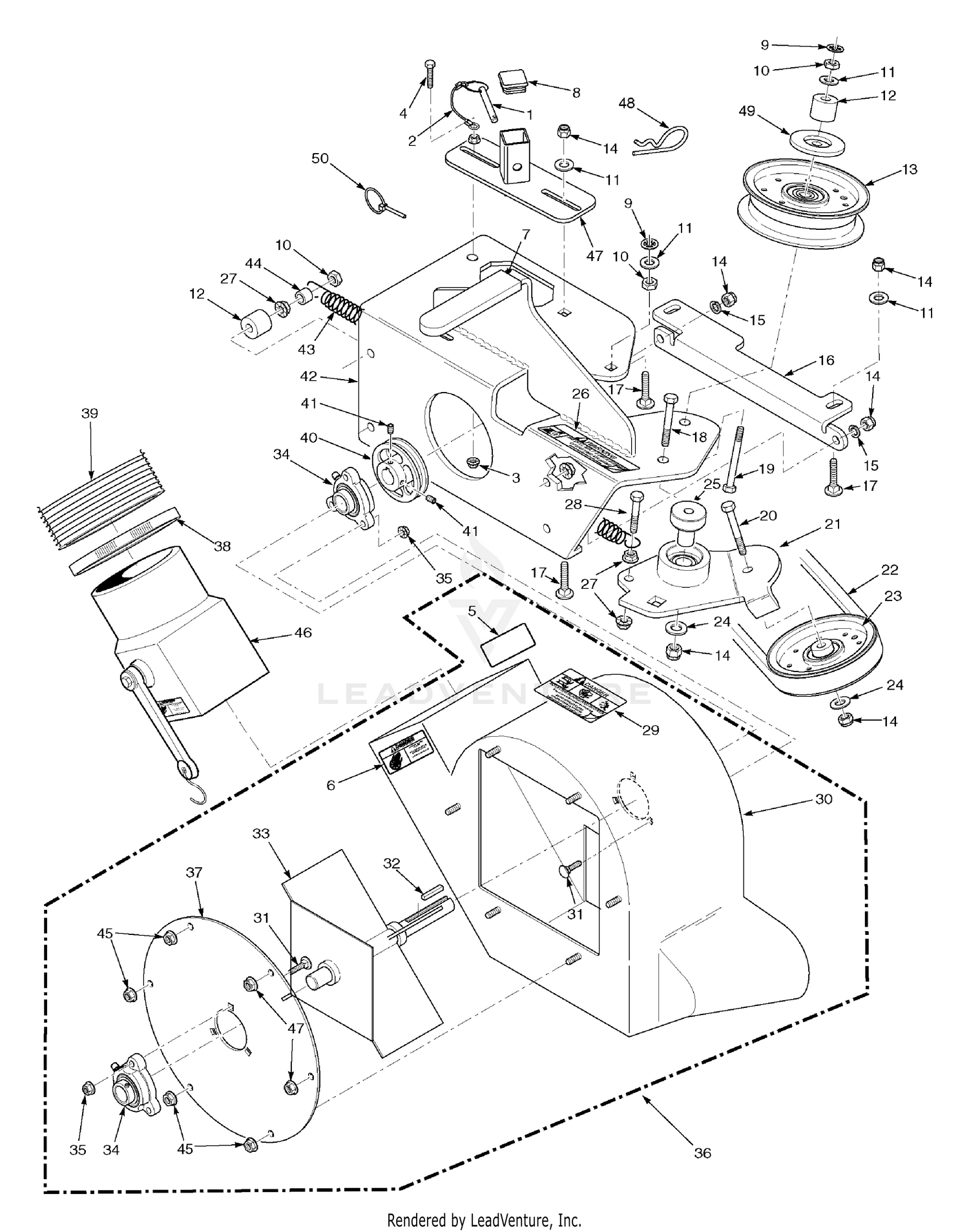 Blower Housing Assembly