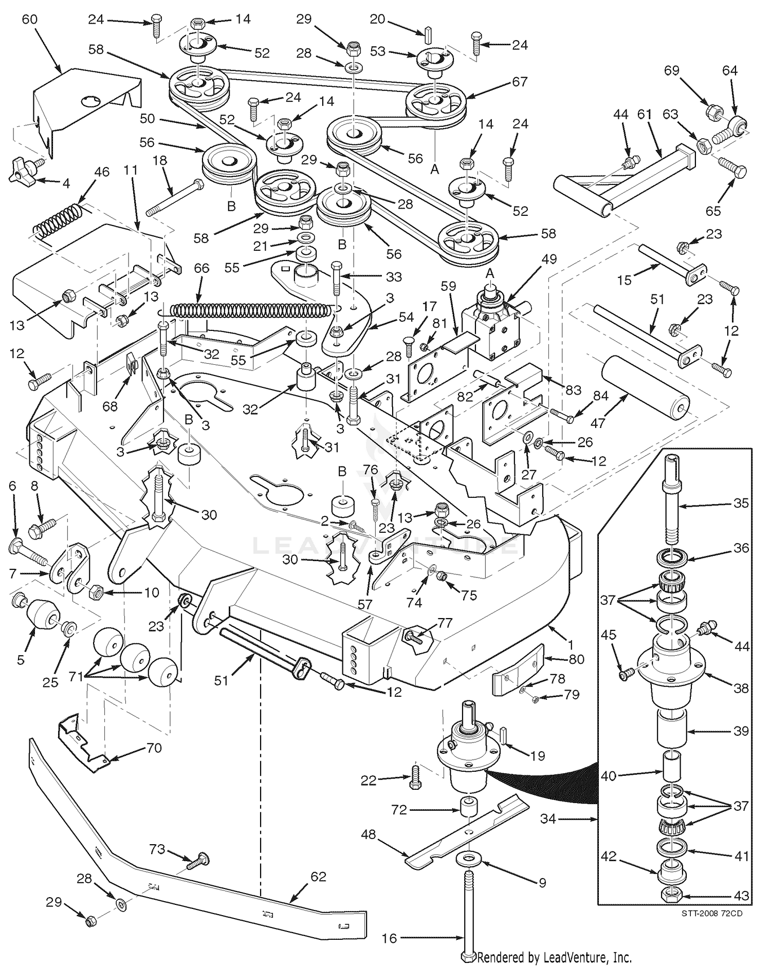72A Cutter Deck