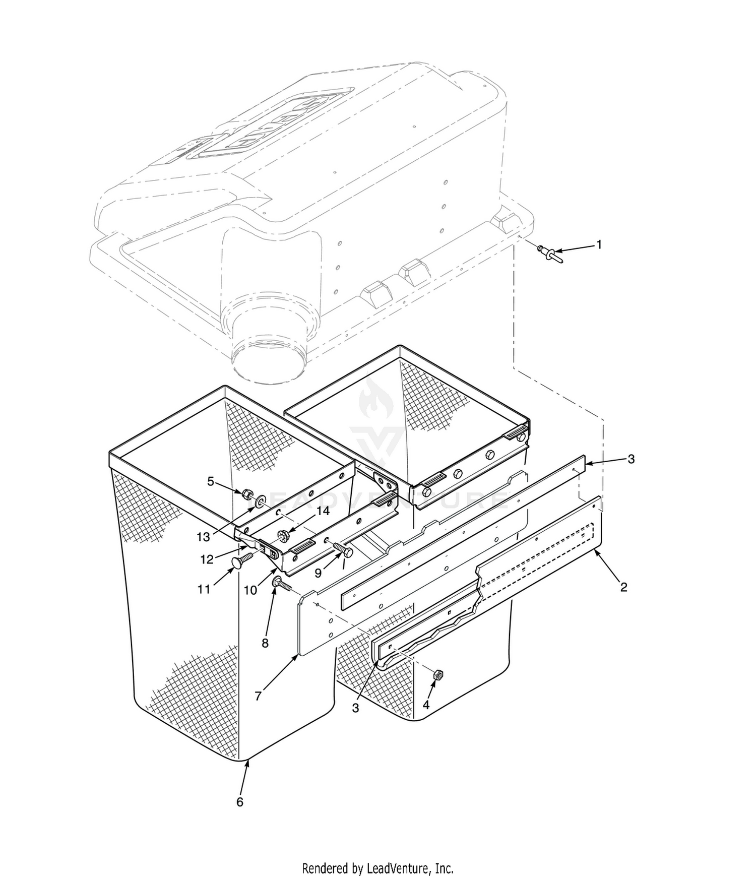 GC-2B BAG SUPPORT COMPONENTS