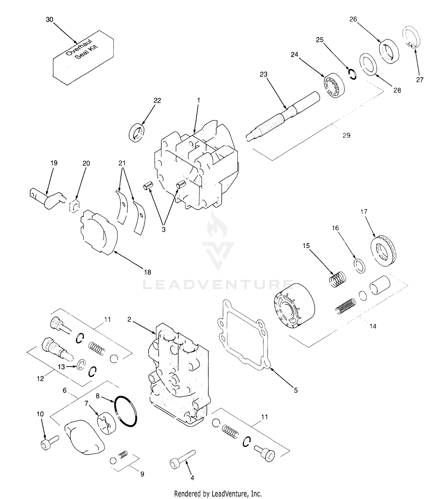 Hydraulic Pump Assembly
