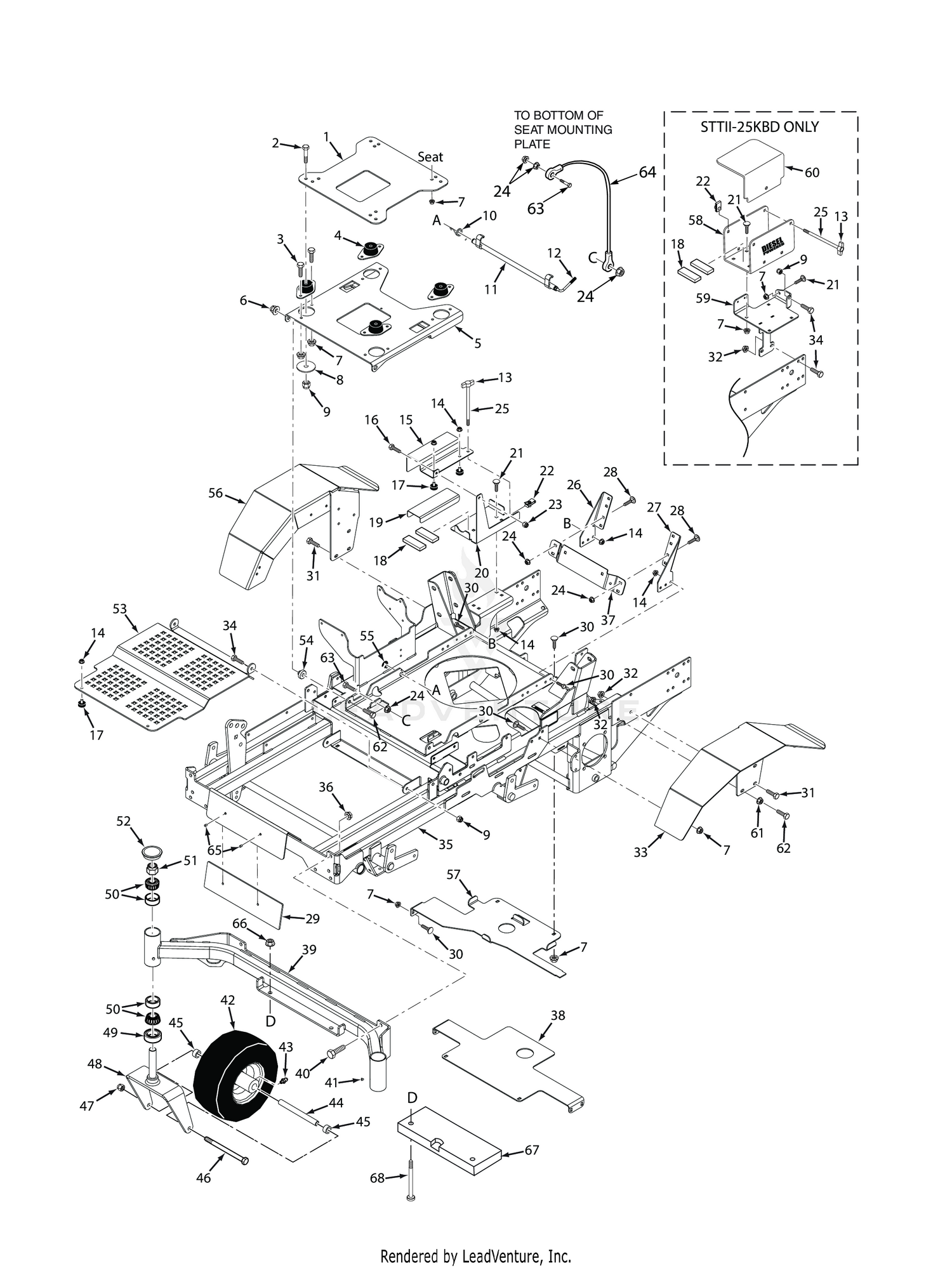 STTII SHEET METAL COMPONENTS