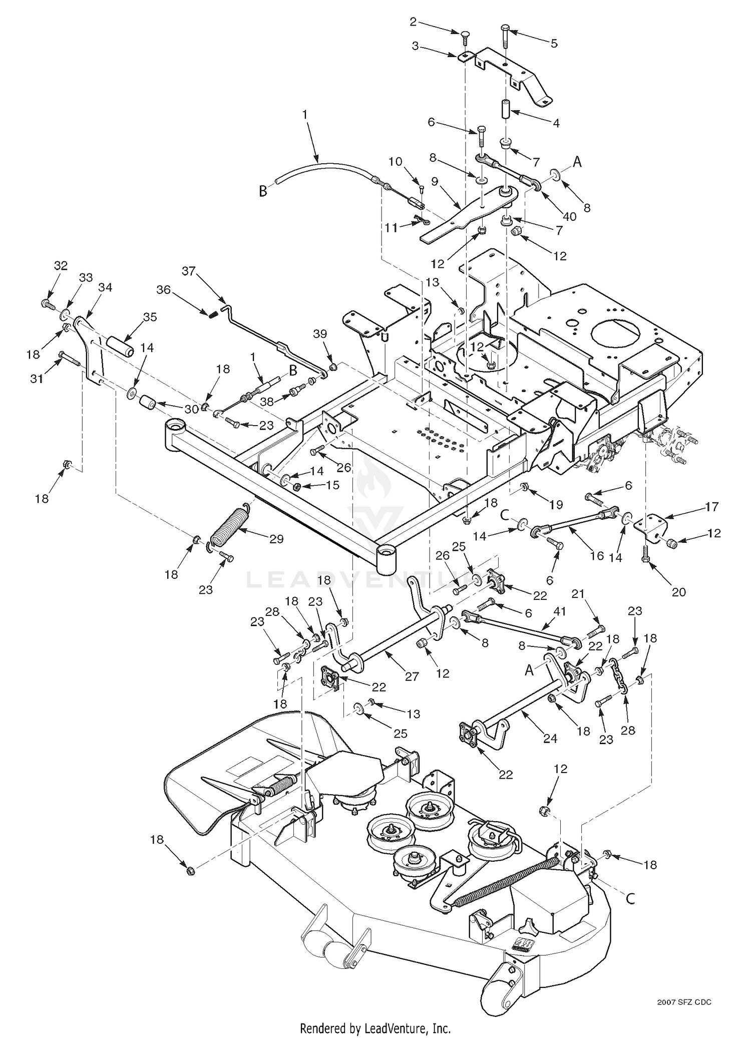 Cutter Deck Controls