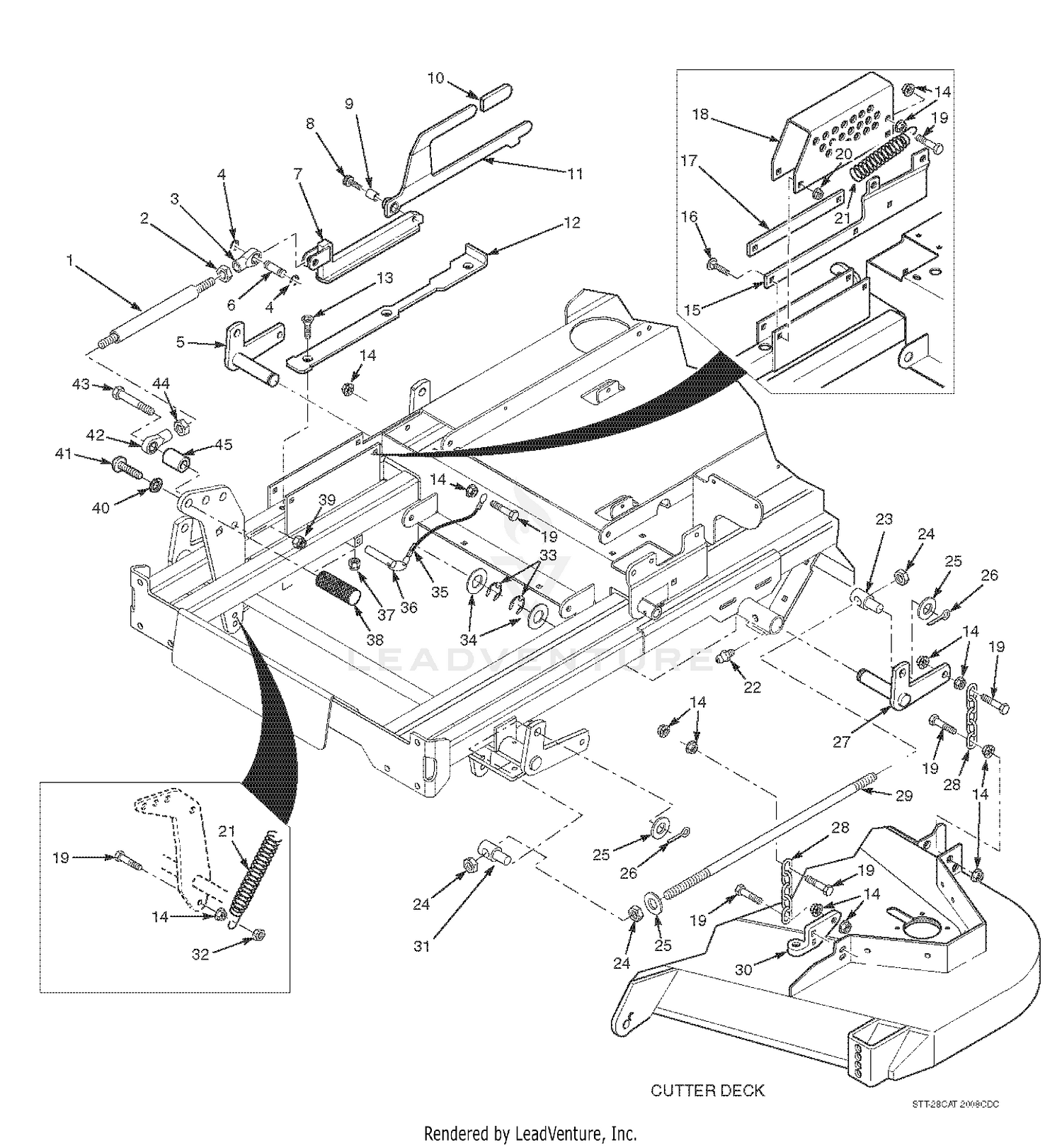 Cutter Deck Controls
