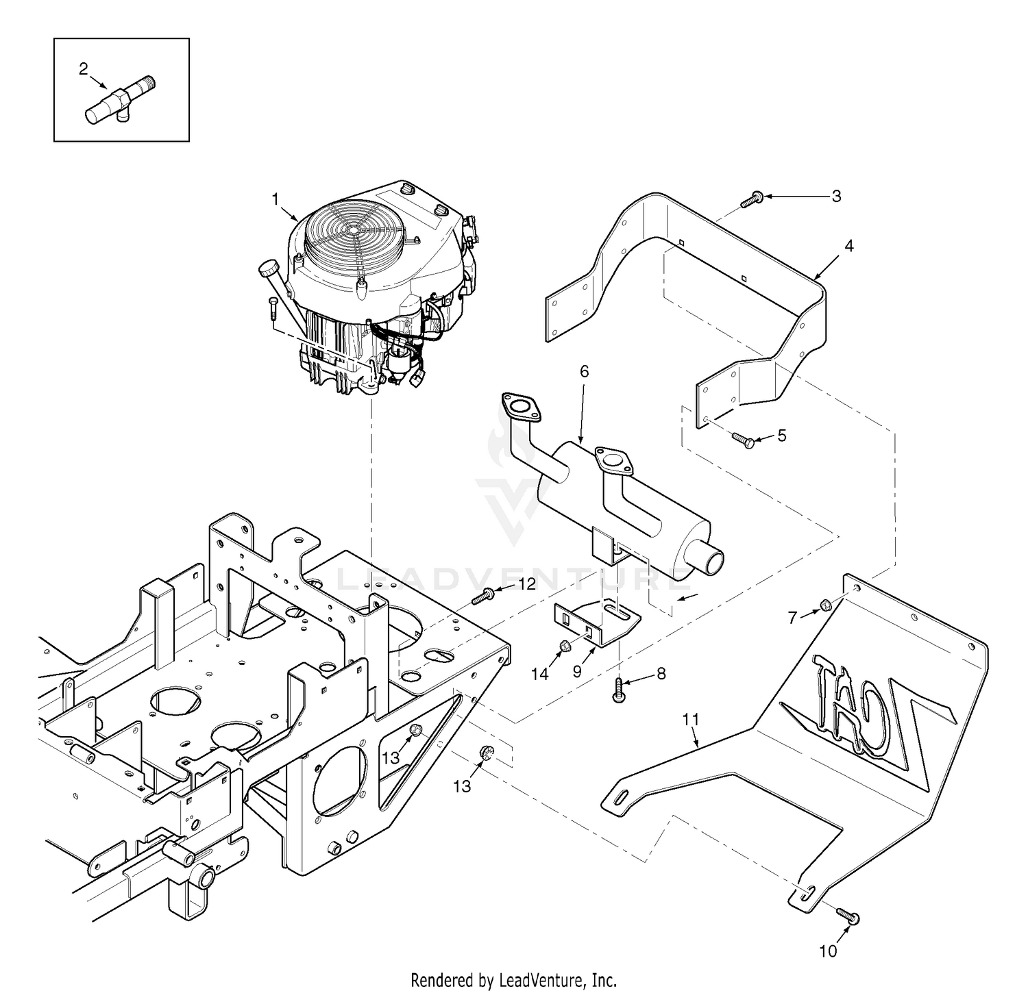 Engine And Attaching Parts
