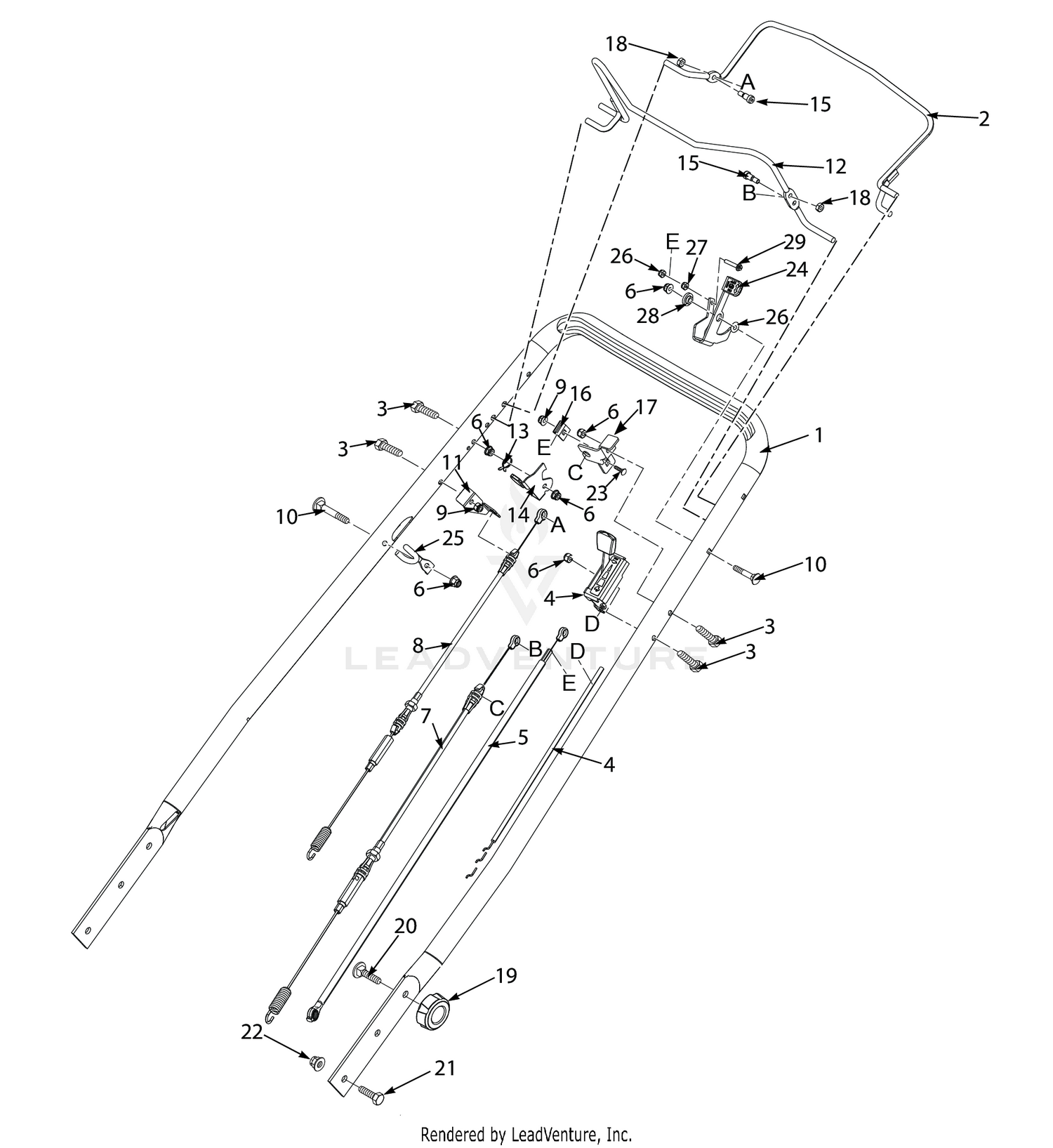 HANDLE BAR COMPONENTS