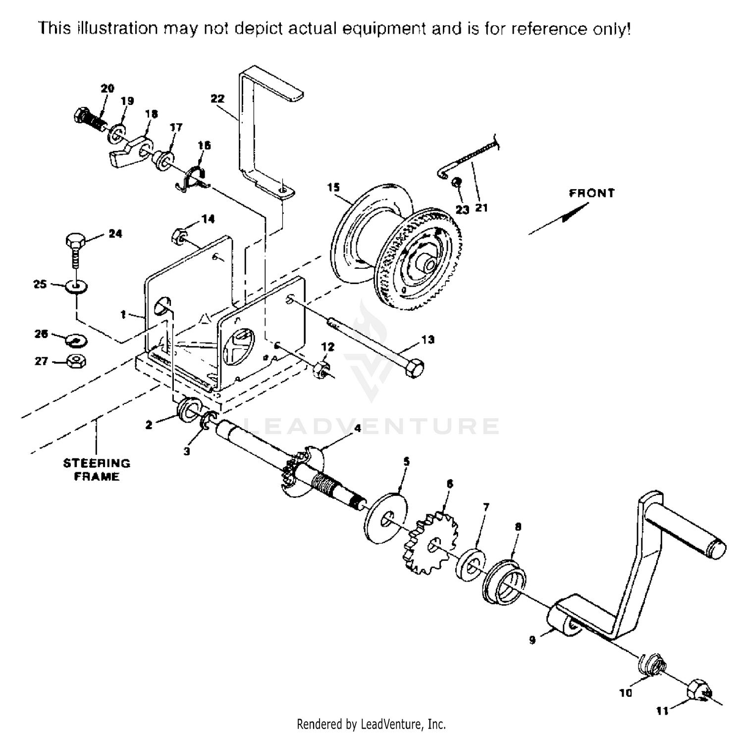 WINCH LIFT SYSTEM