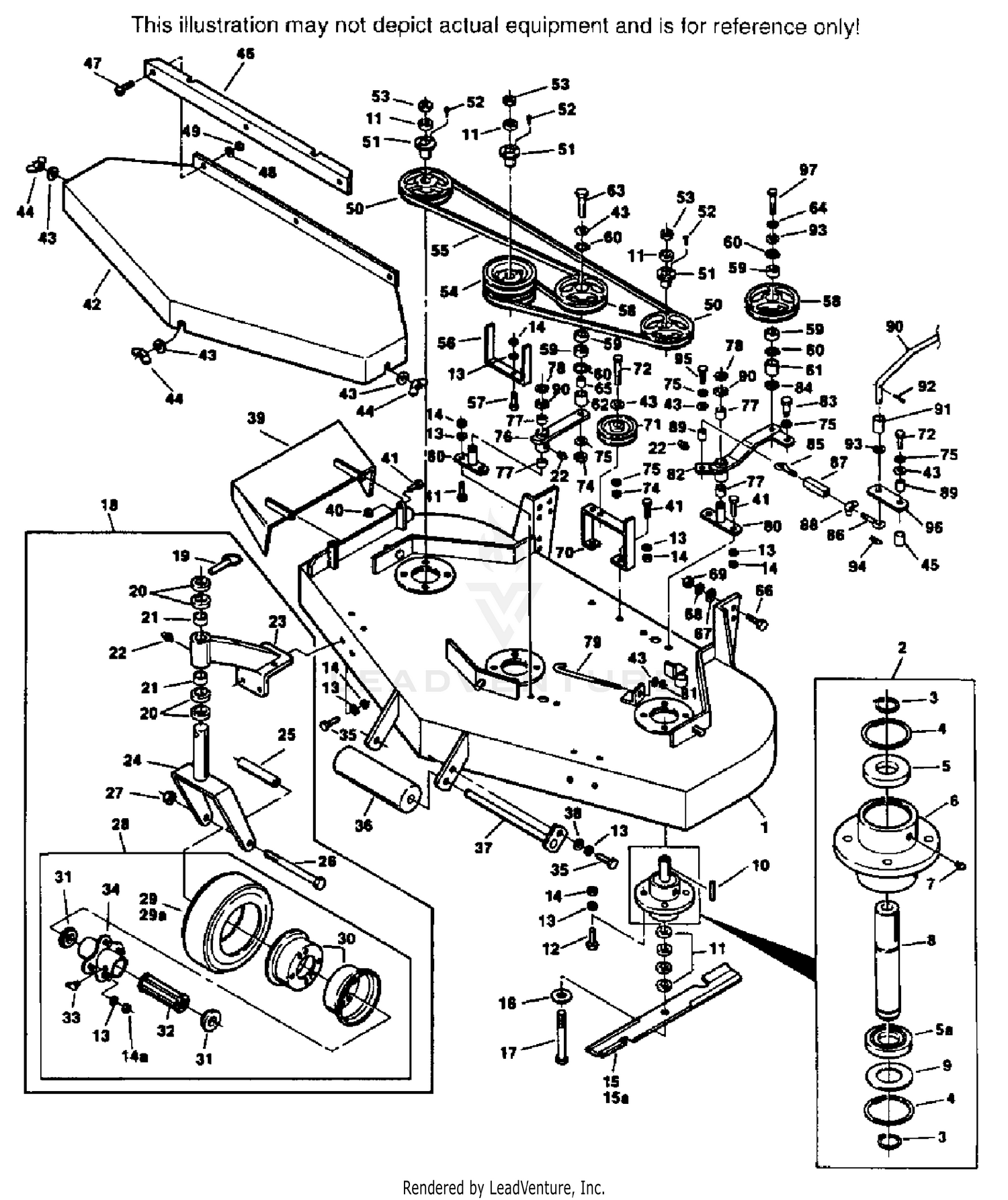 CUTTER DECK SM-61