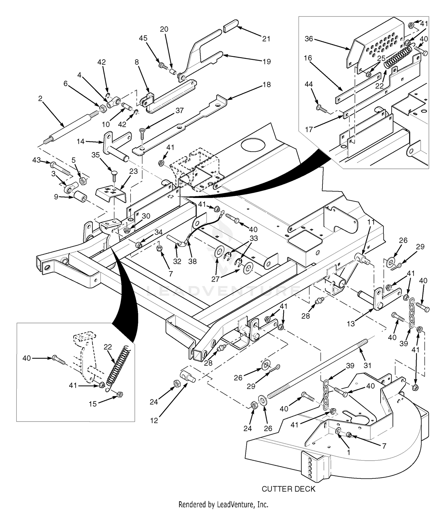 Cutter Deck Controls