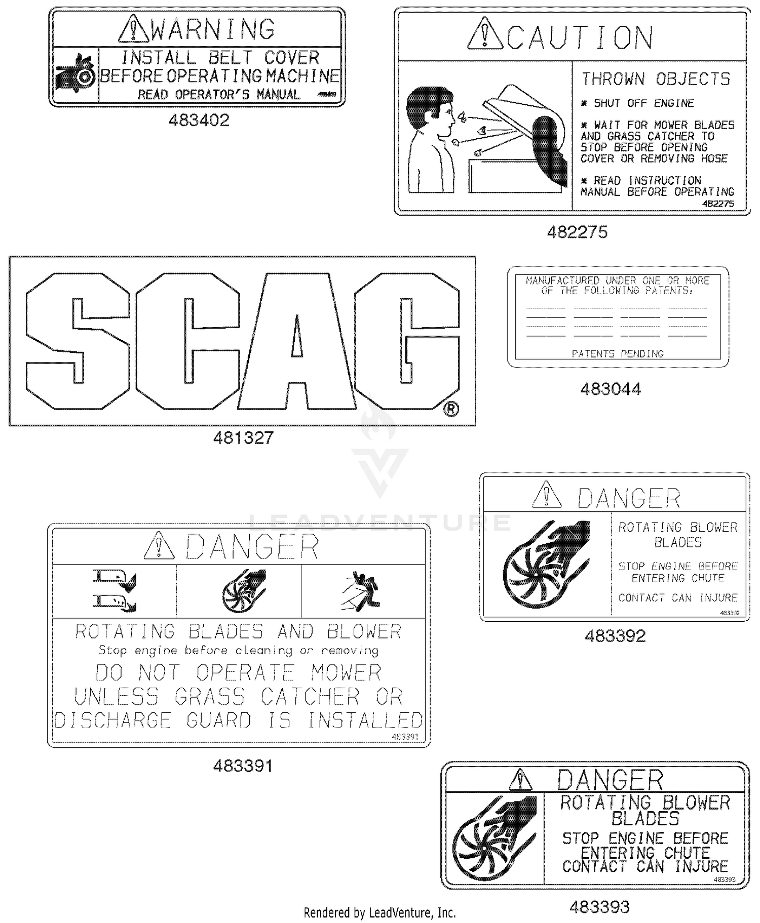 GC-STC-V Decals
