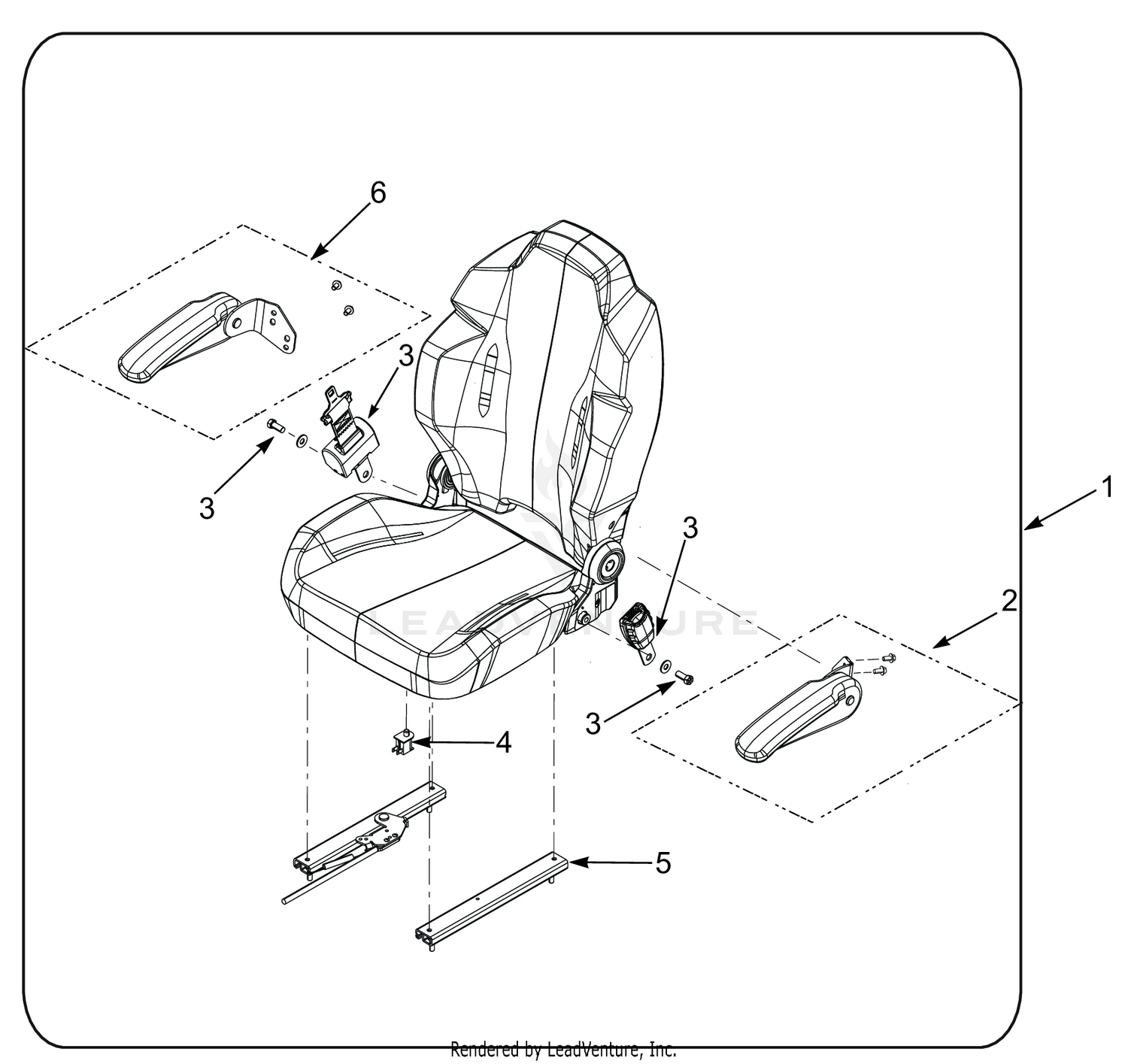 SCZII SEAT ASSEMBLY