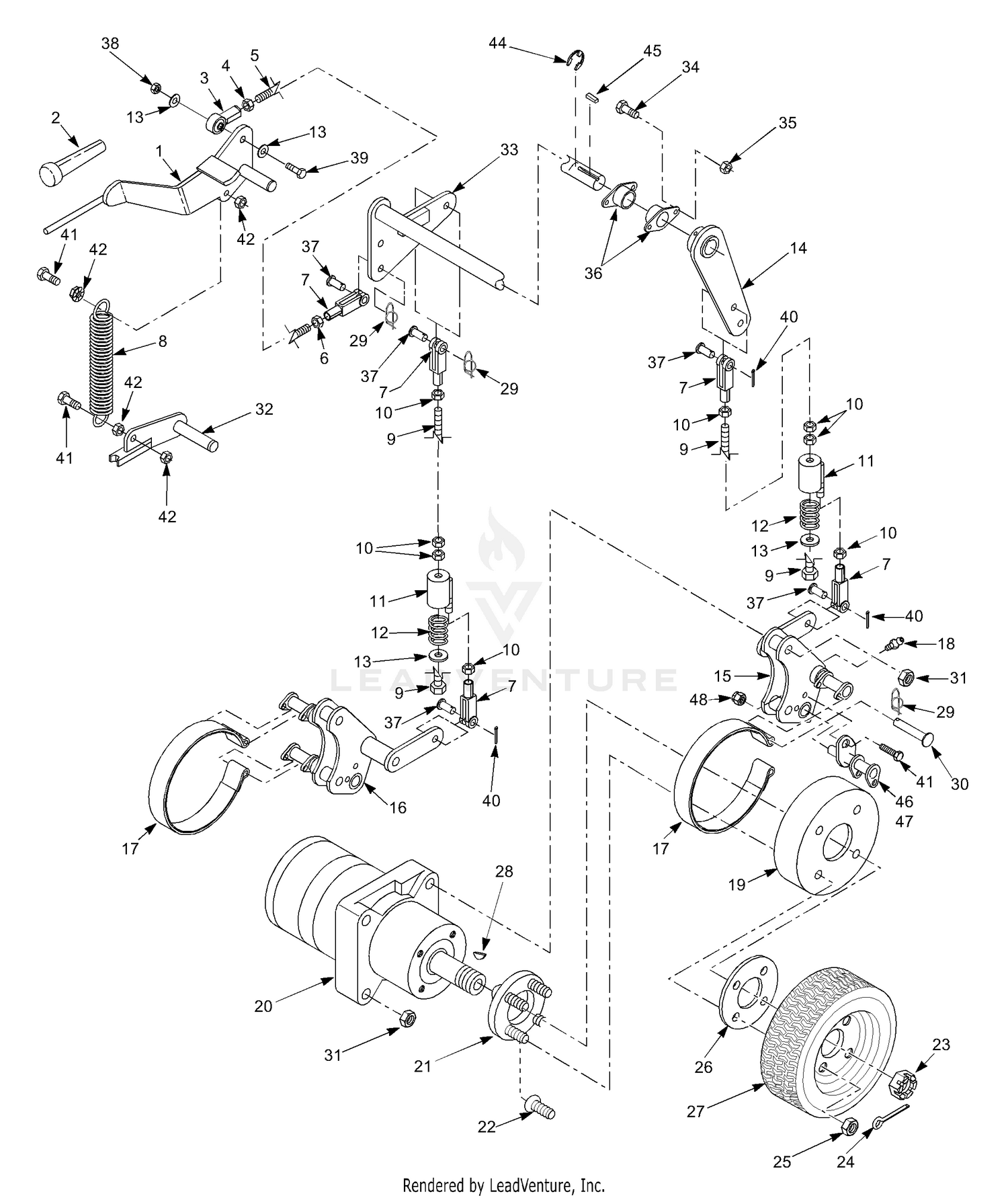 Parking Brake Mechanism