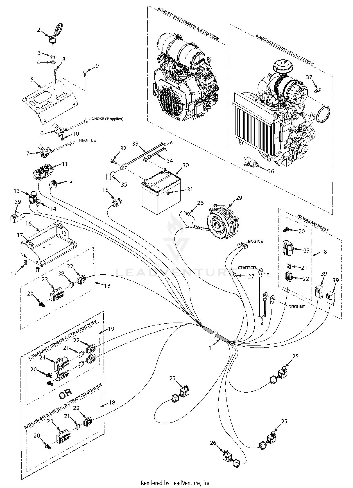 STTII Electrical System - Gasoline Engines