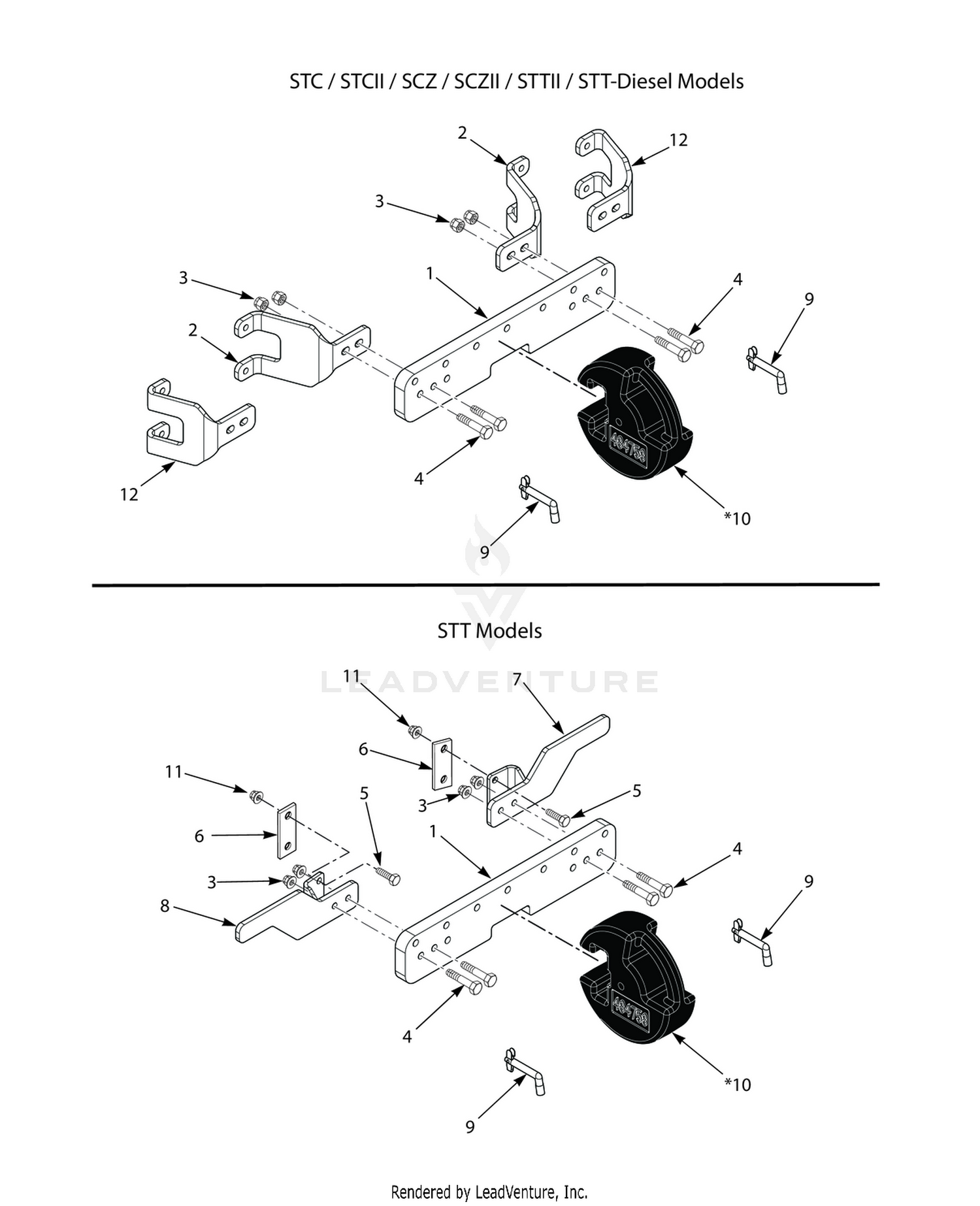 FRONT WEIGHT COMPONENTS
