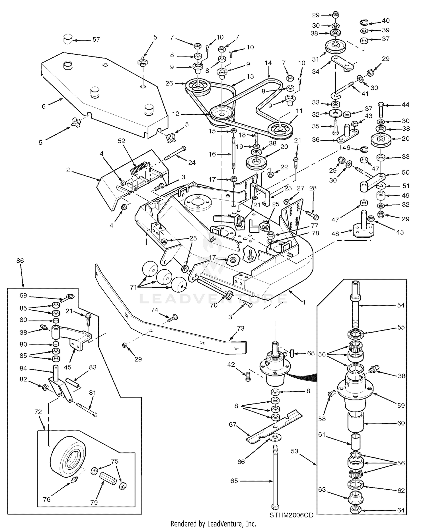 SM-61V & SM-72A Cutter Deck