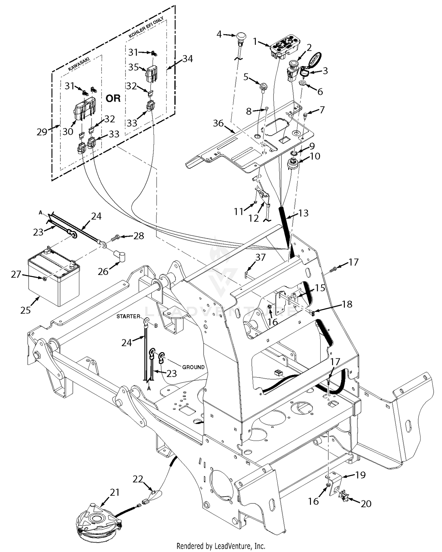 SVRII-48V / 52V / 61V Electrical System