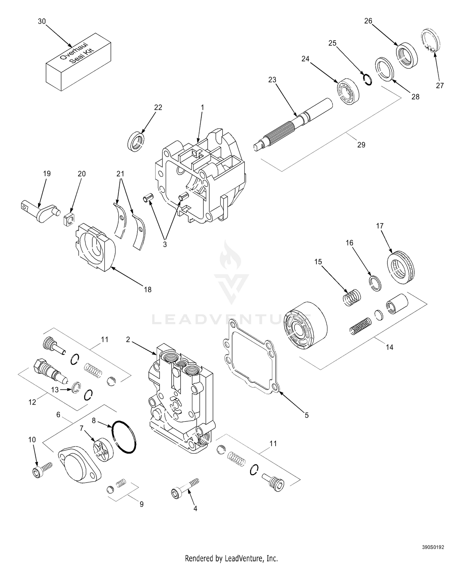Hydraulic Pump Assembly