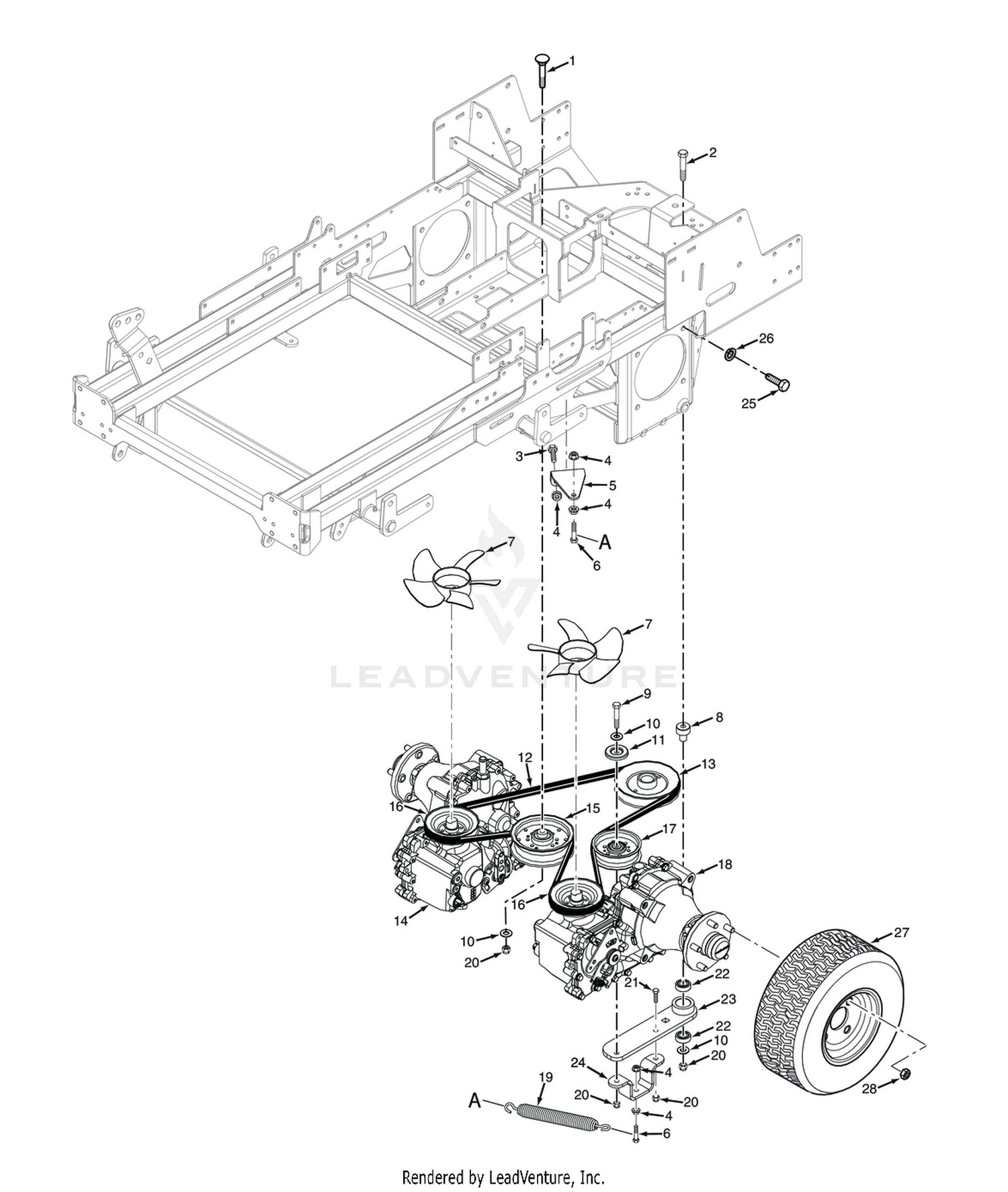 SCZII DRIVE SYSTEM COMPONENTS