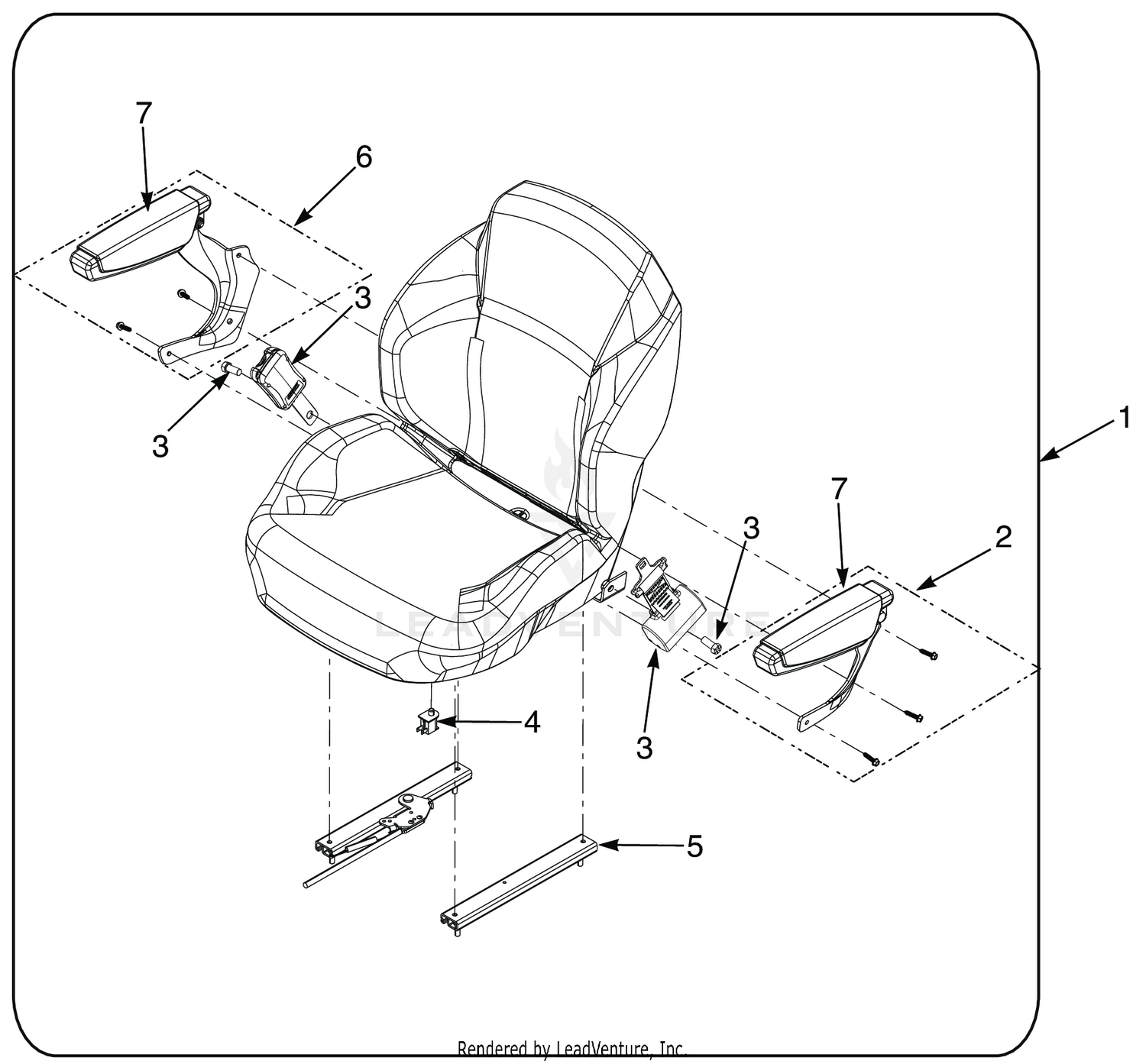 SCZII SEAT ASSEMBLY
