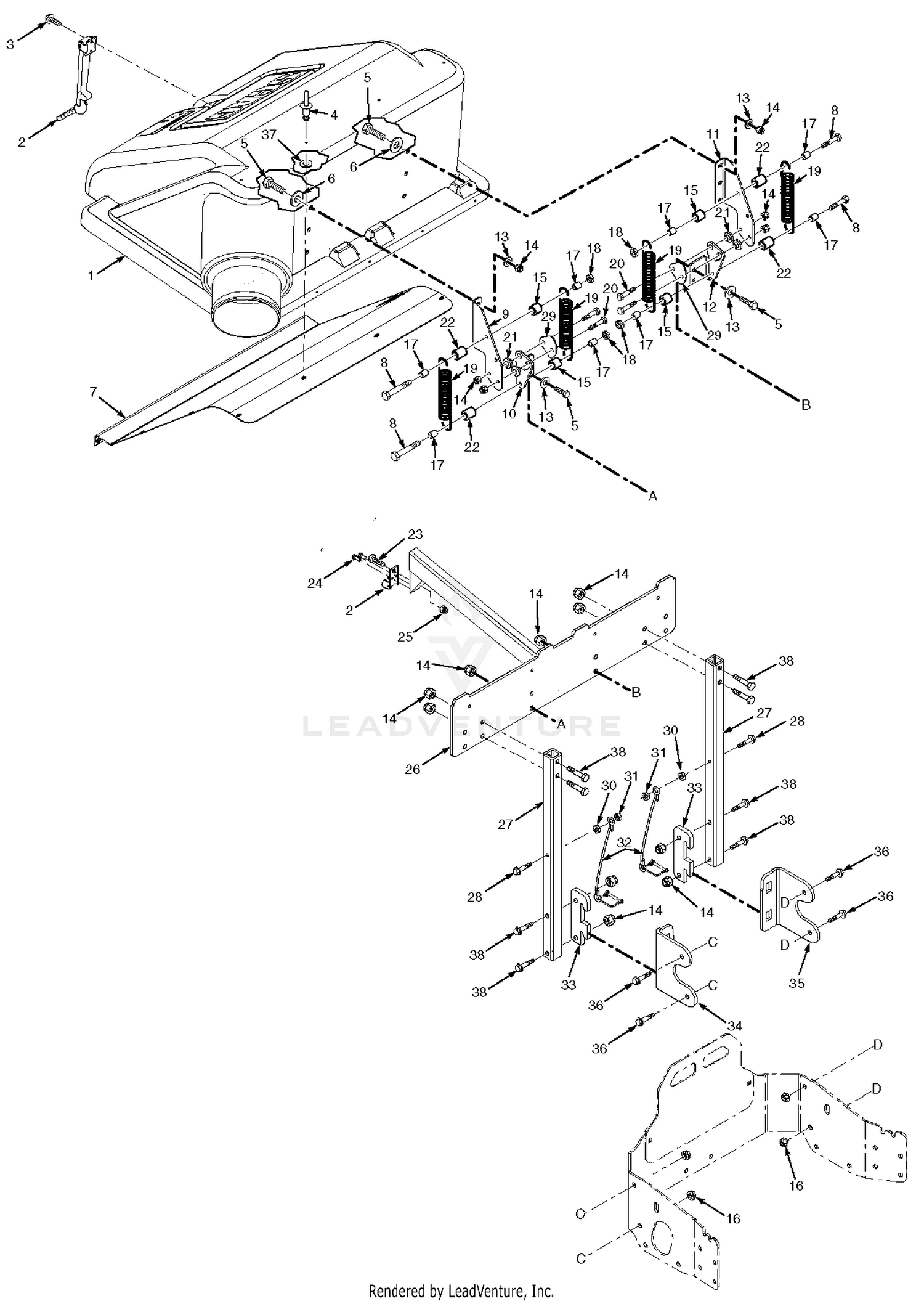 GC-2B Hood And Discharge Assembly