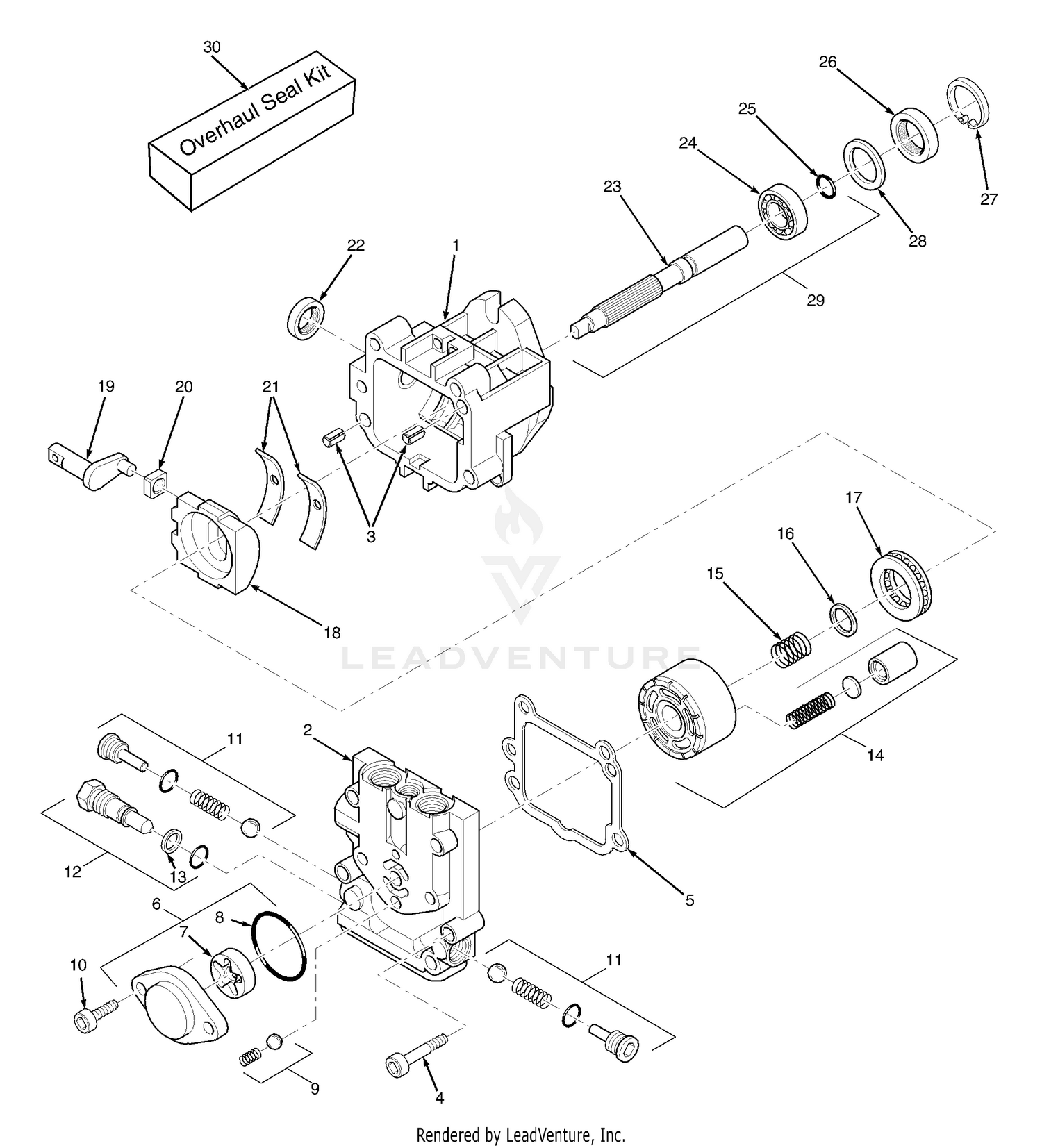 Hydraulic Pump Assembly