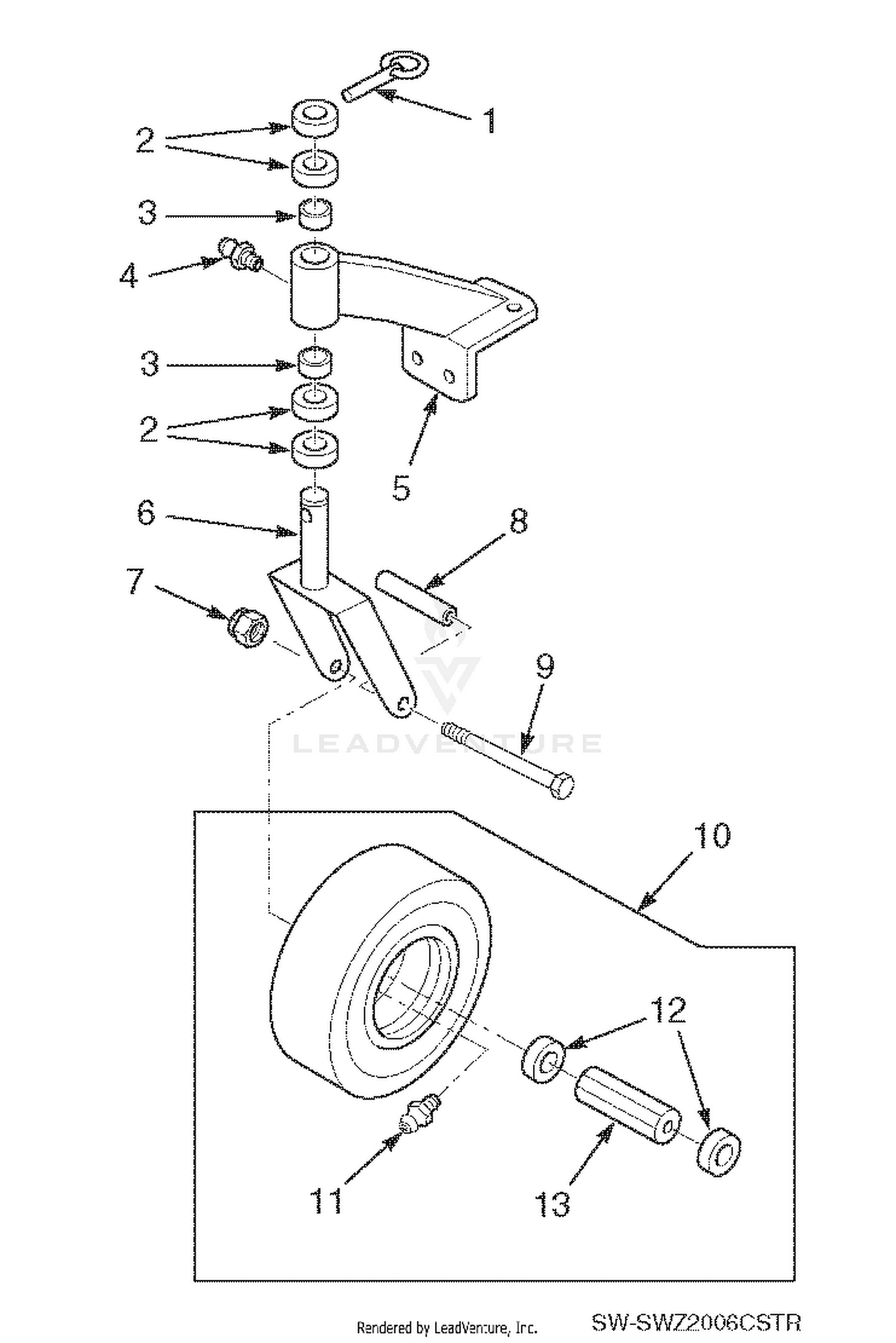 Caster Assembly