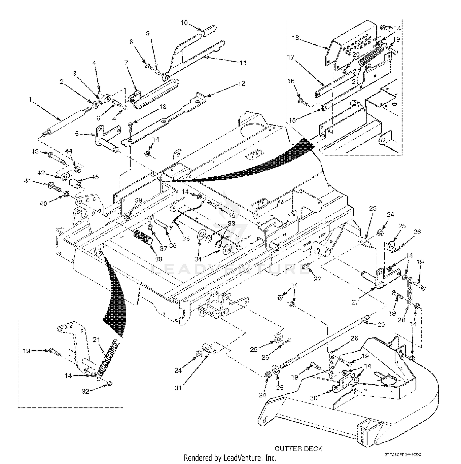 Cutter Deck Controls