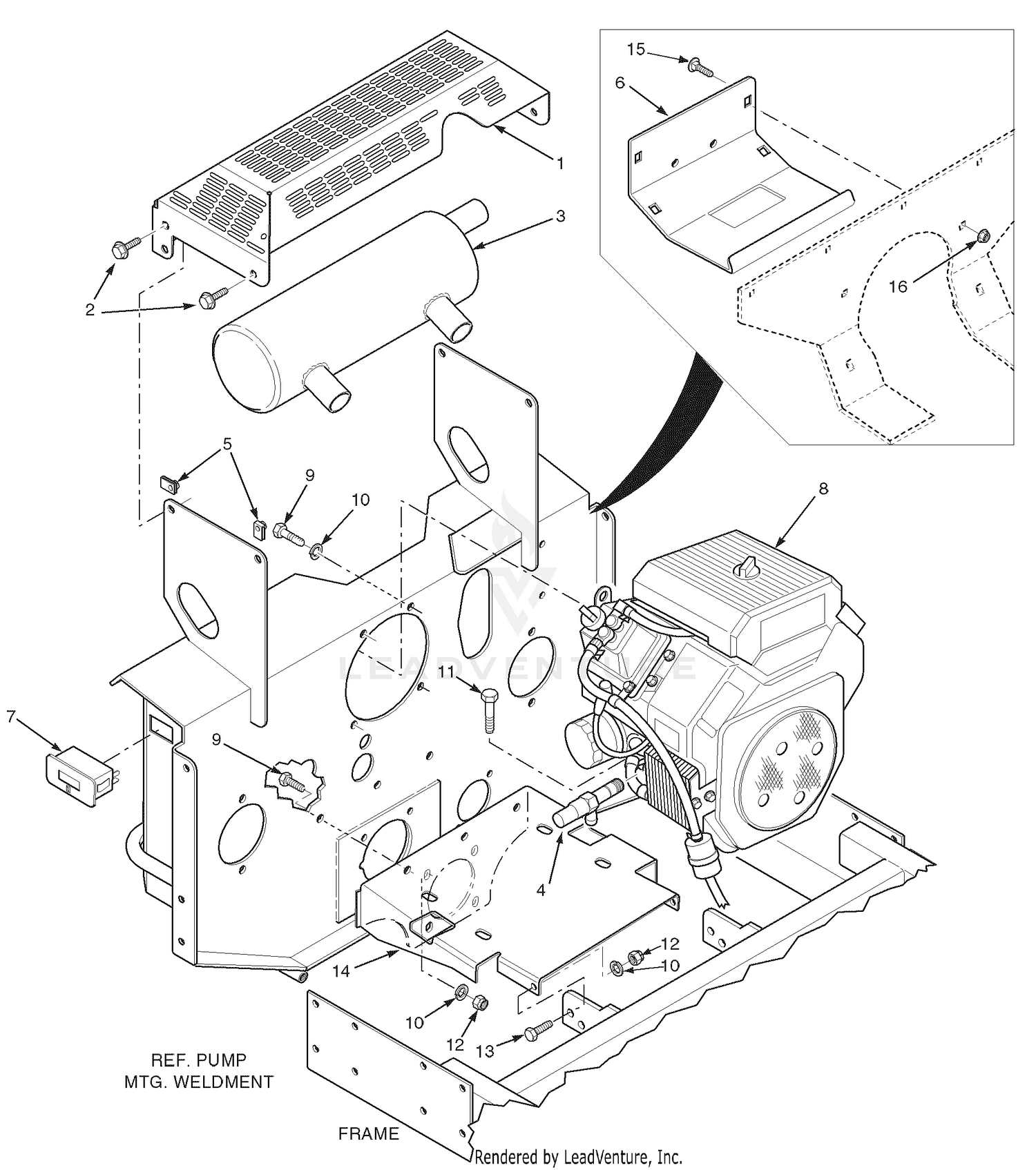 Engine And Attaching Parts - Kohler