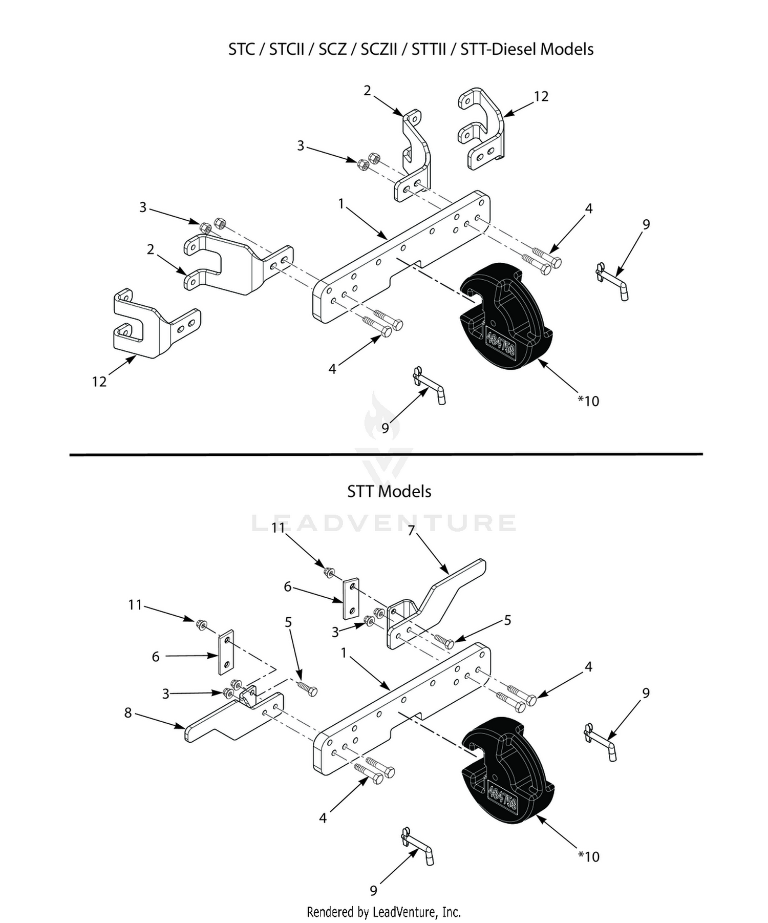 FRONT WEIGHT COMPONENTS