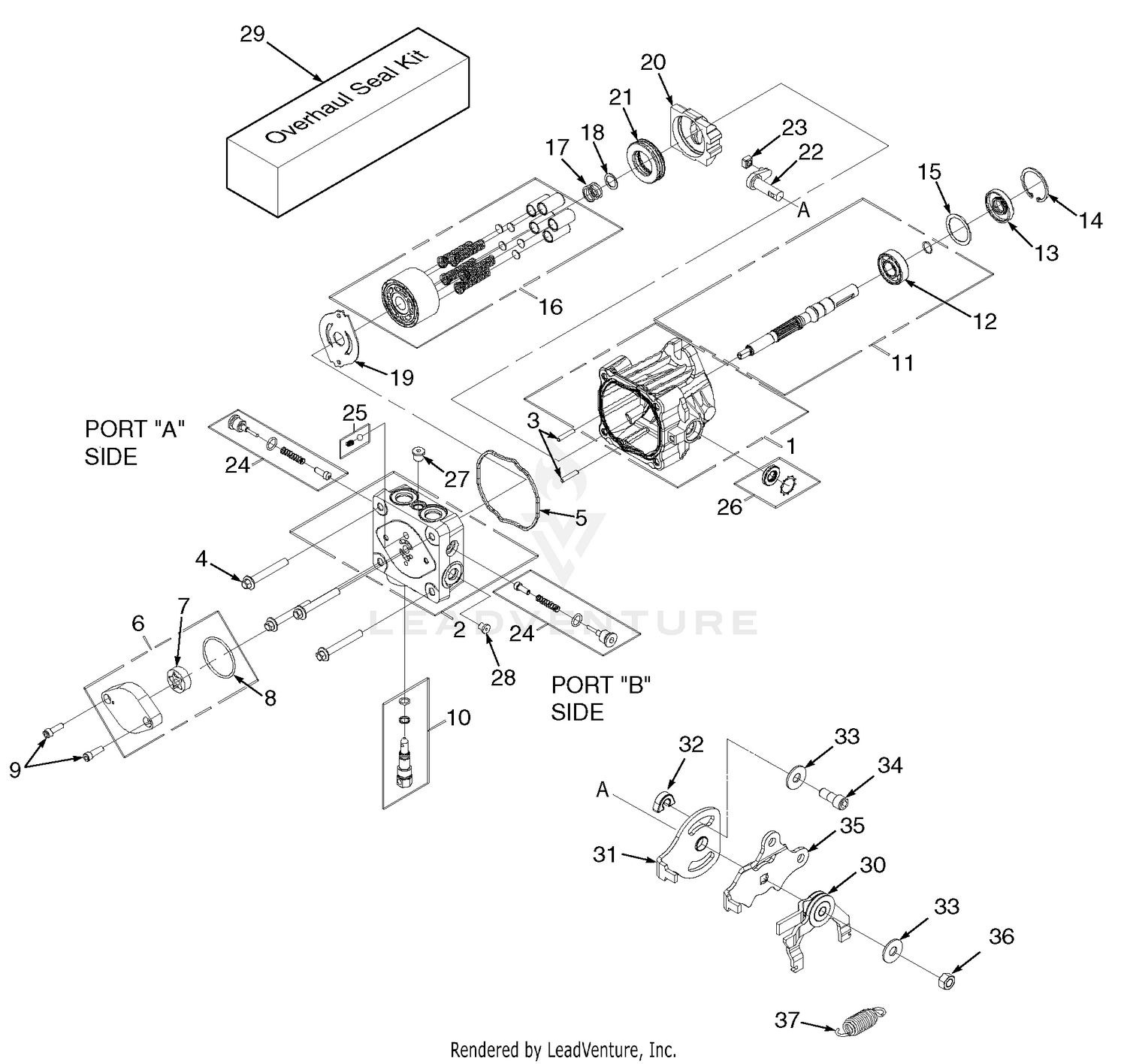 Hydraulic Pump Assembly