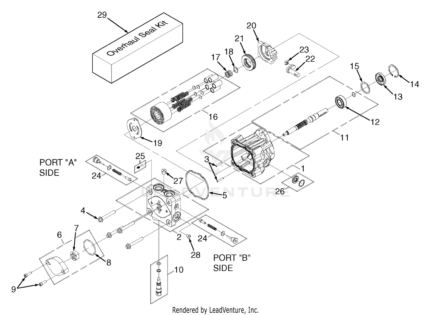Hydraulic Pump Assembly