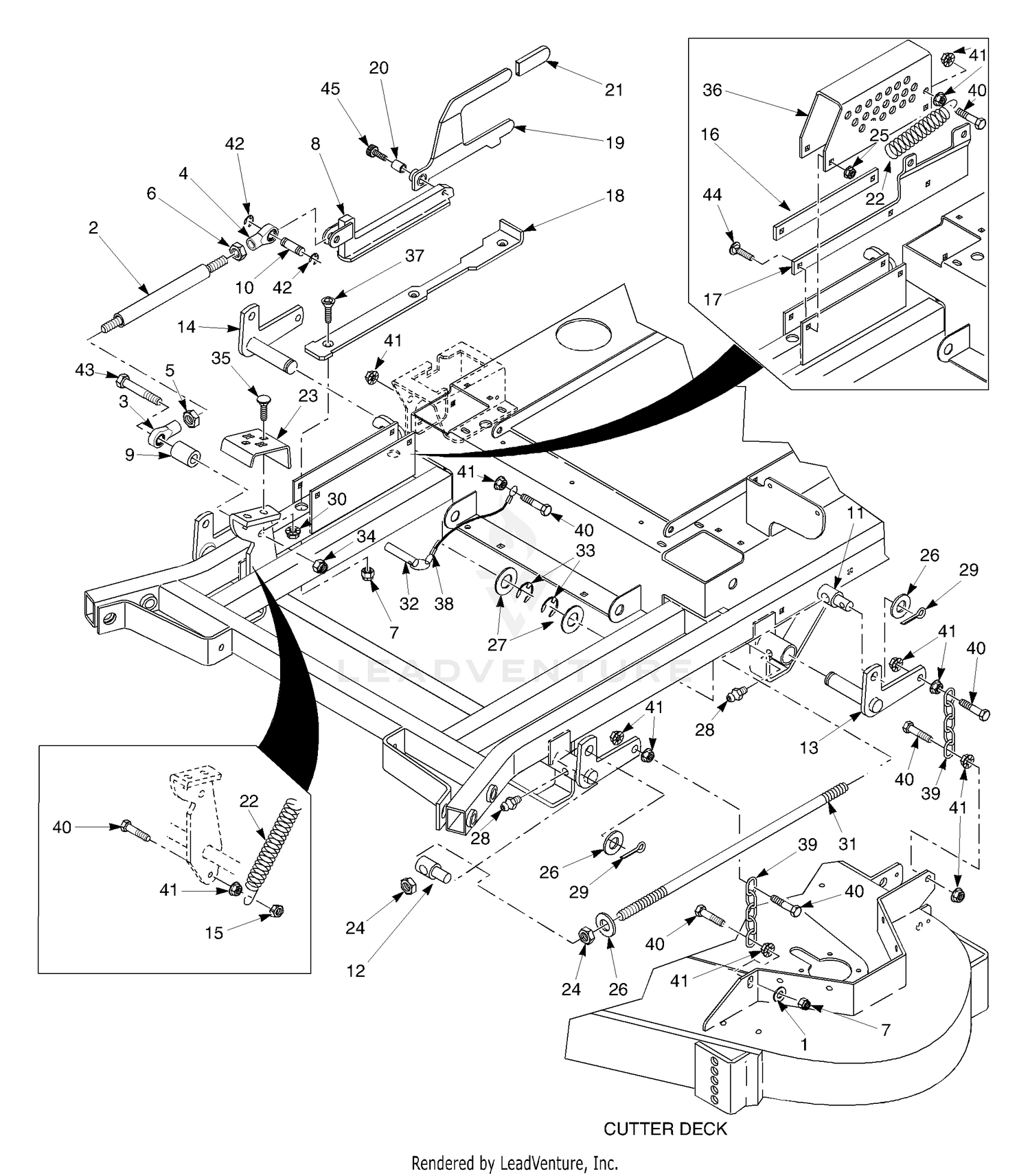 Cutter Deck Controls