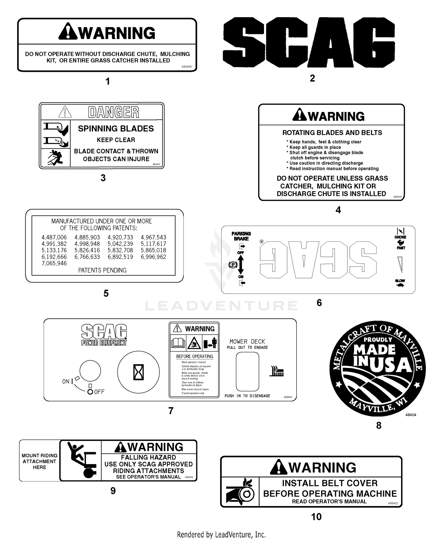 Replacement Decals And Information Plates (Part 1)