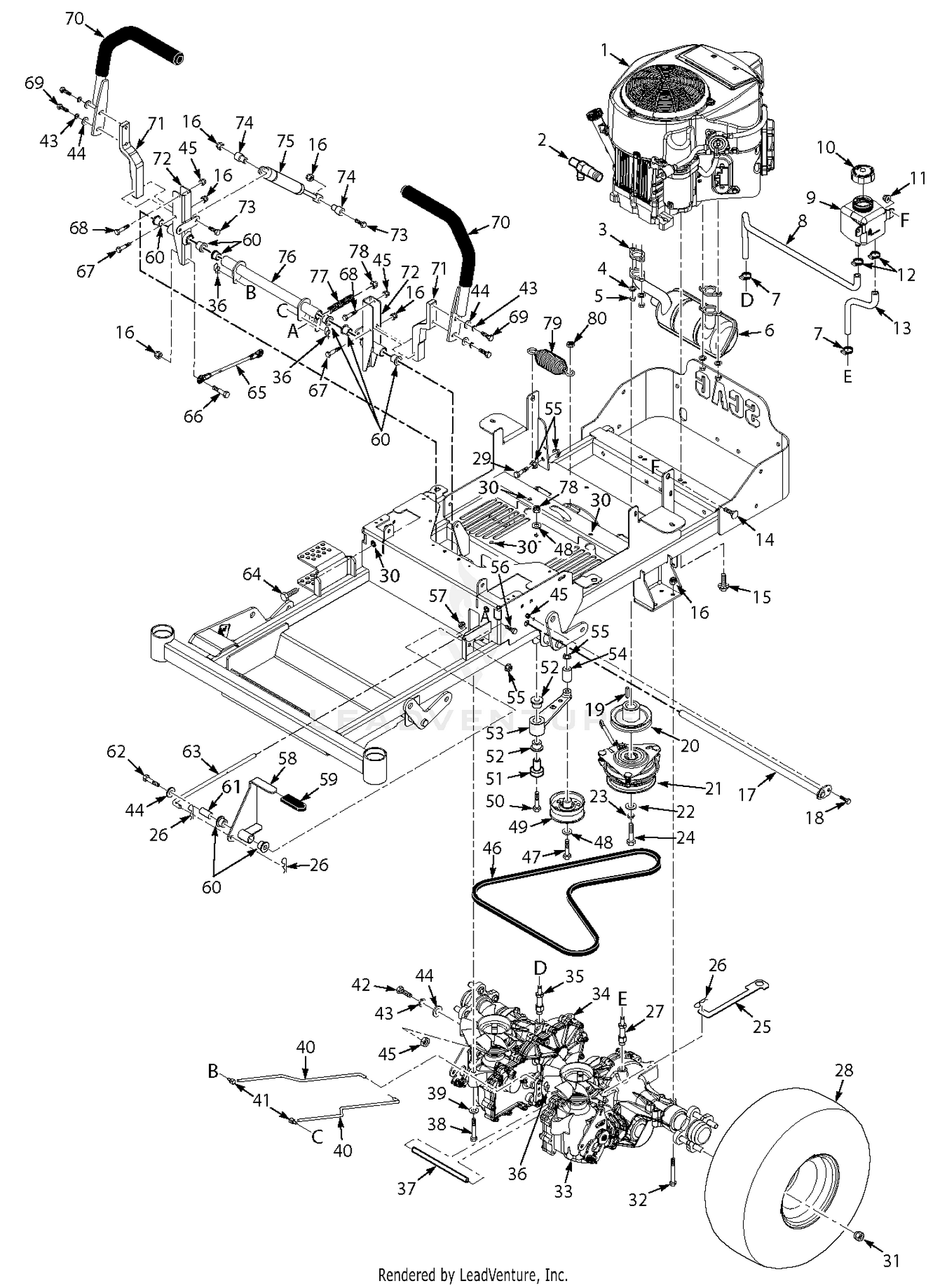 36 Drive System Components