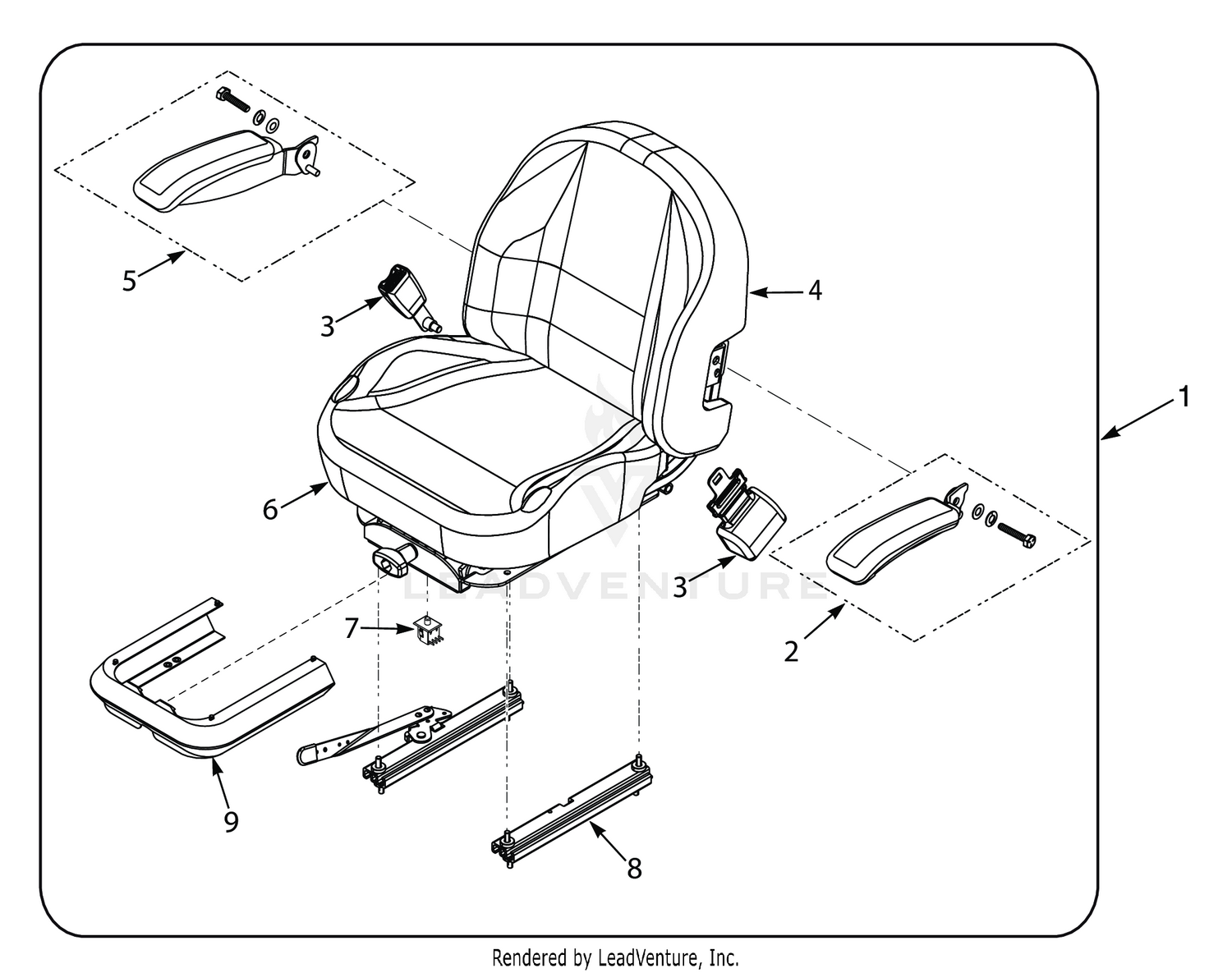 SPZ SUSPENSION SEAT