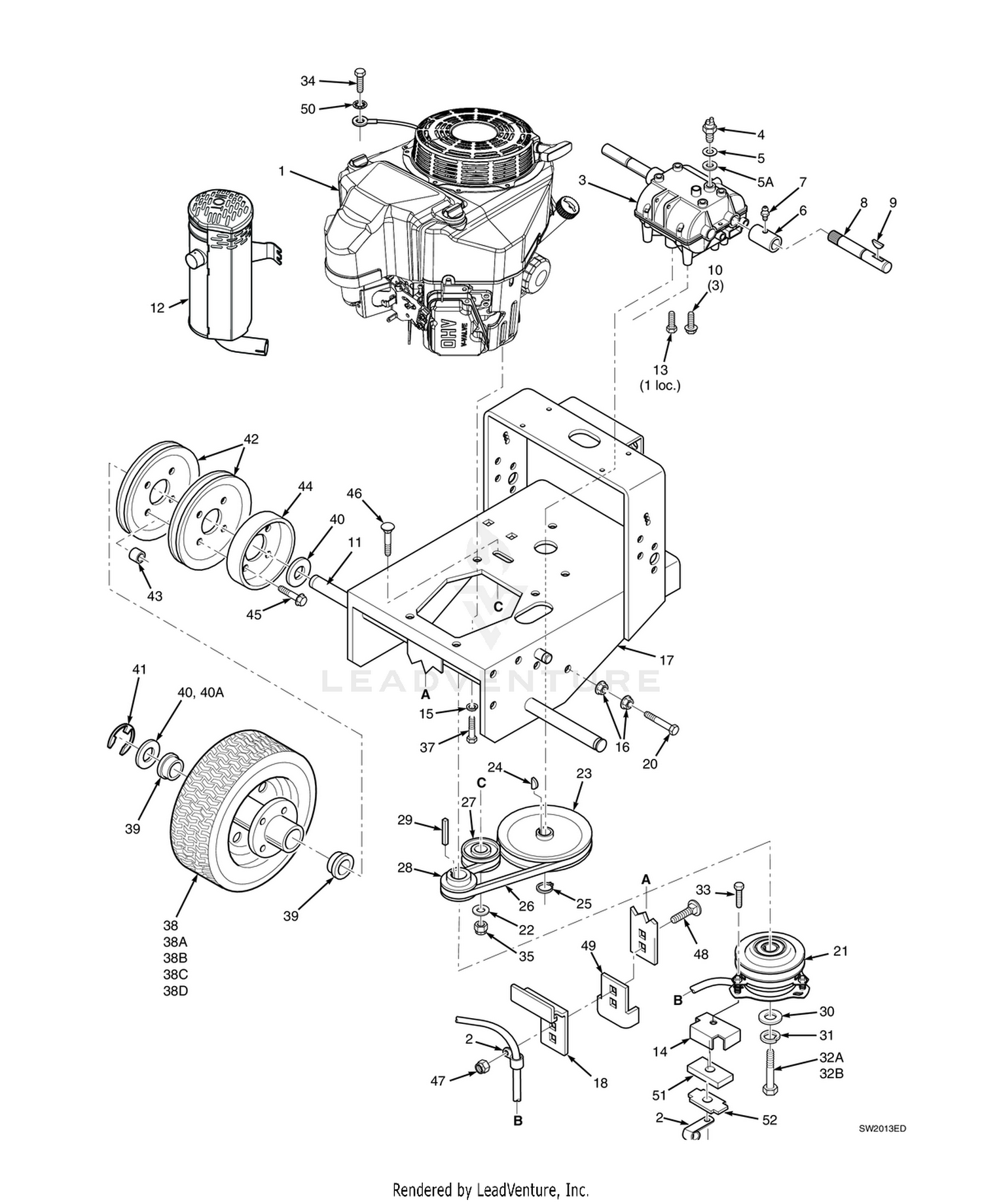 ENGINE DECK