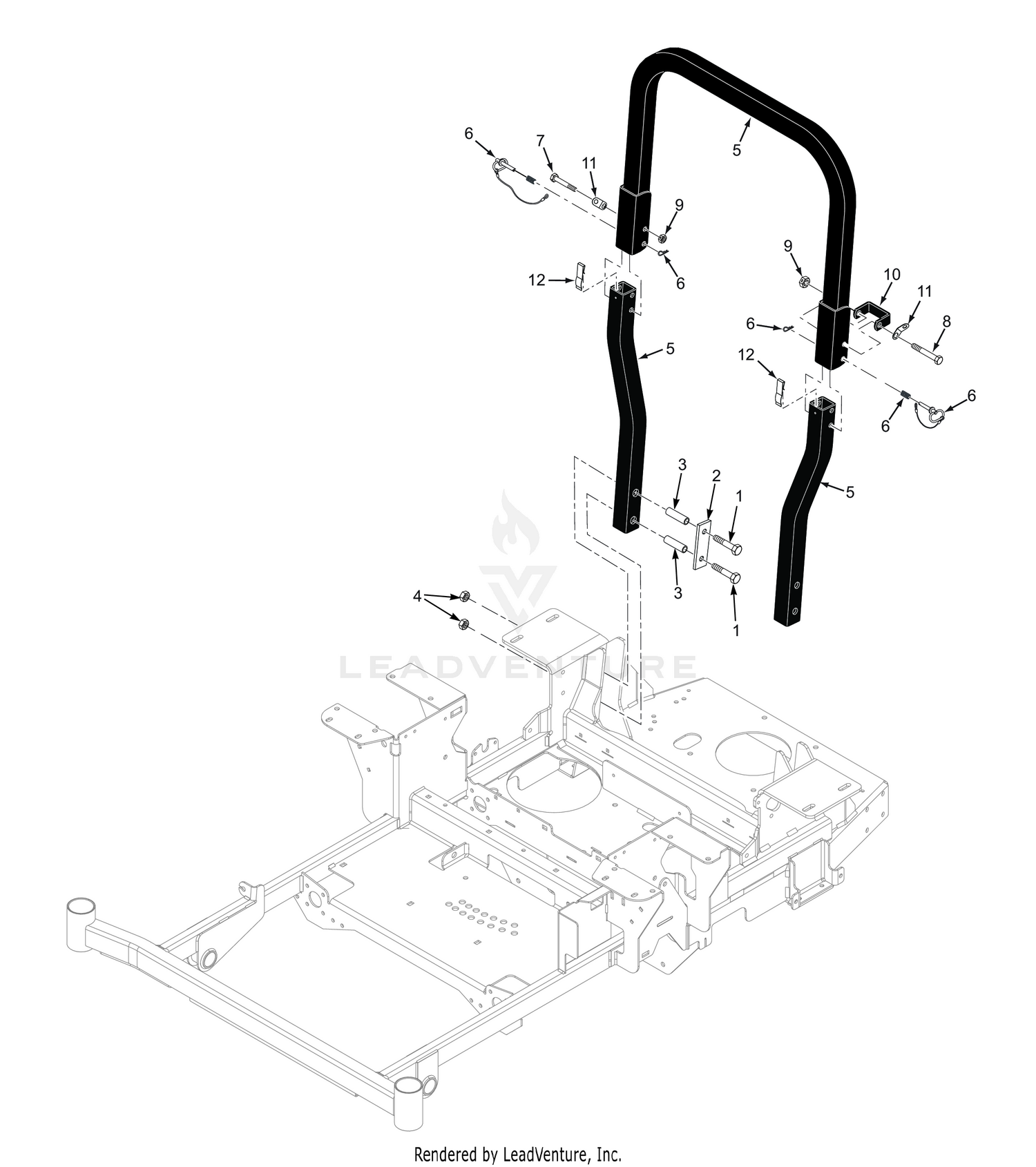SPZ ROLL-OVER PROTECTION STRUCTURE