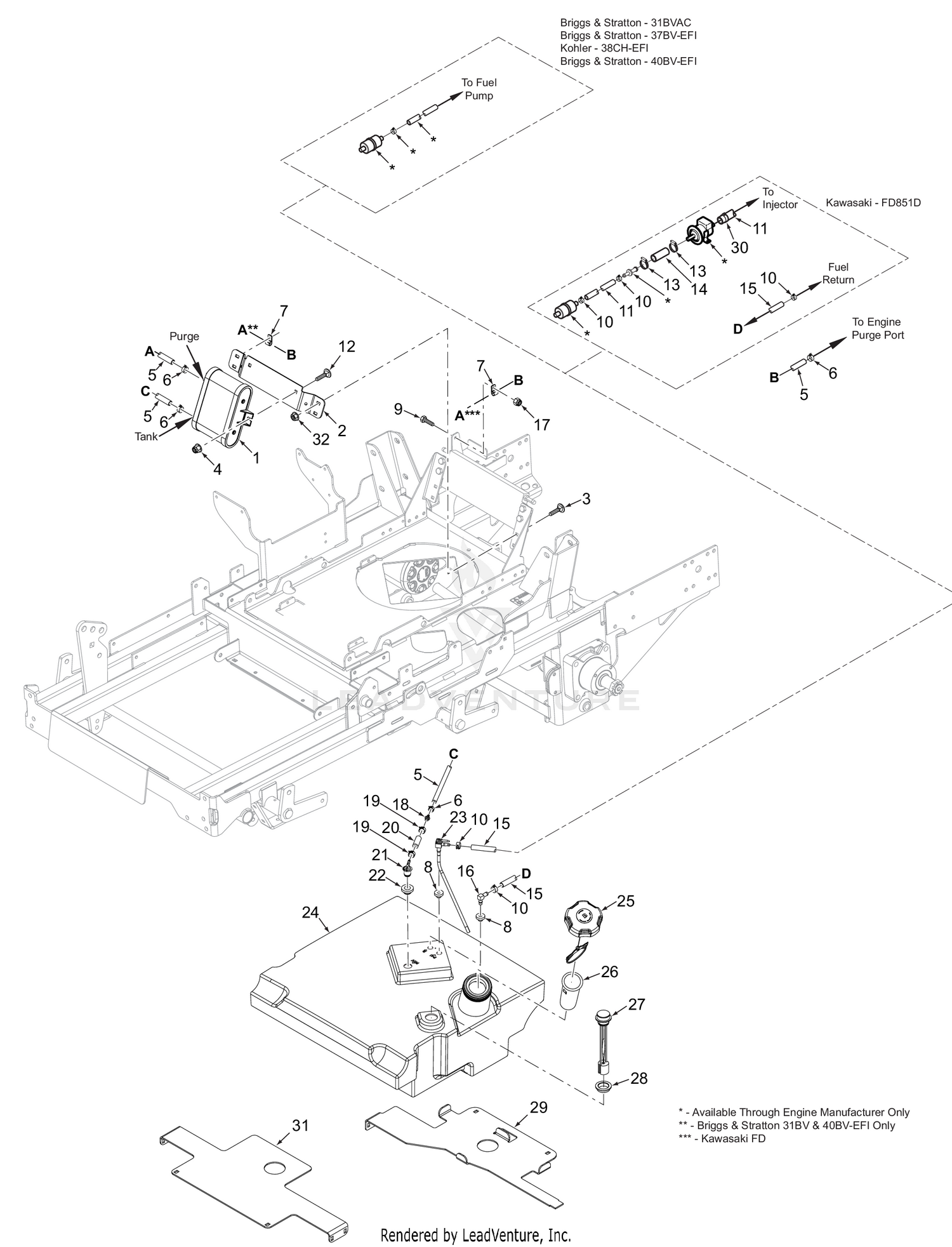 STTII FUEL SYSTEM - GASOLINE ENGINES