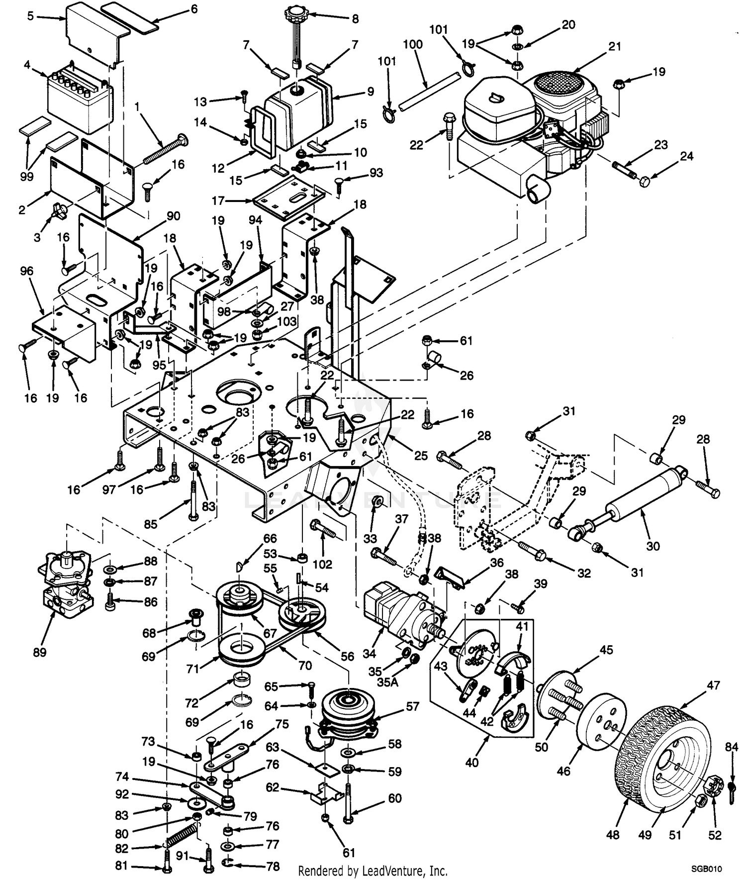ENGINE DECK