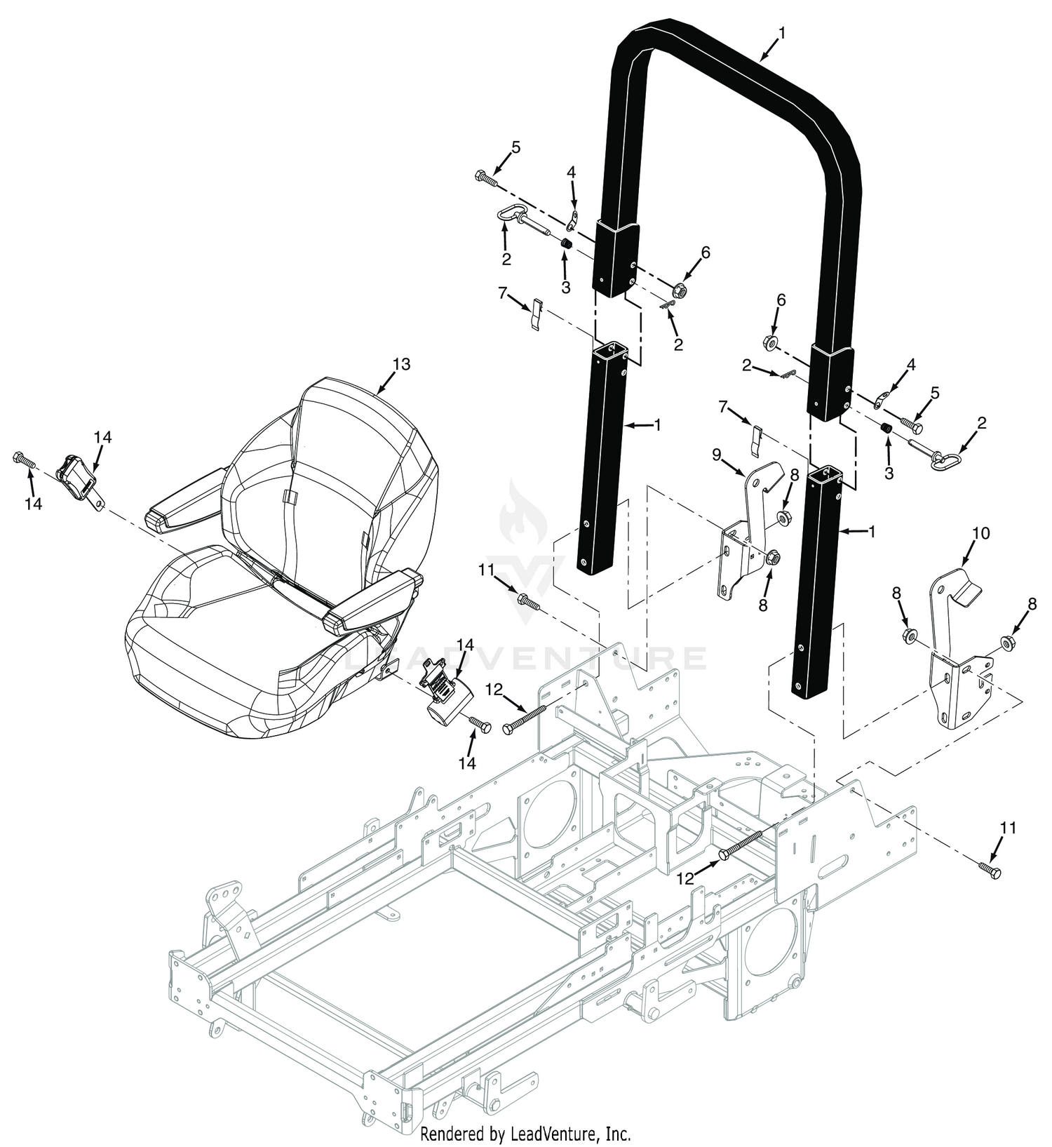 SCZII ROLL-OVER PROTECTION SYSTEM