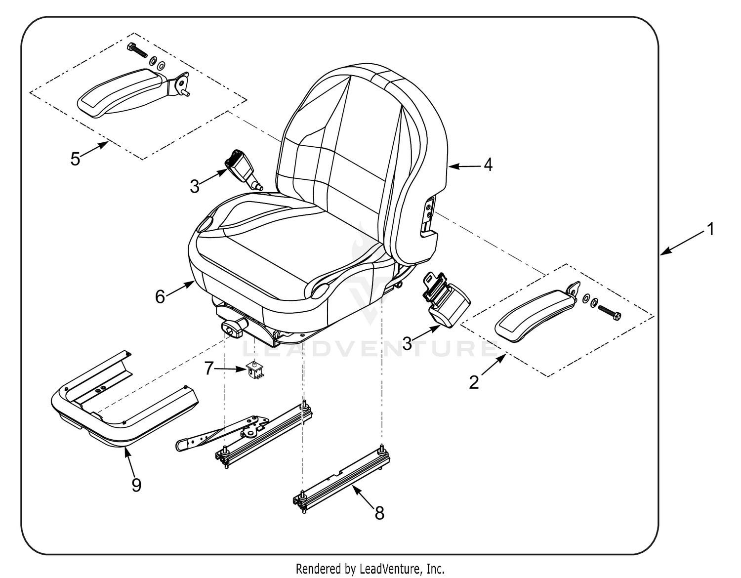 SPZ SUSPENSION SEAT