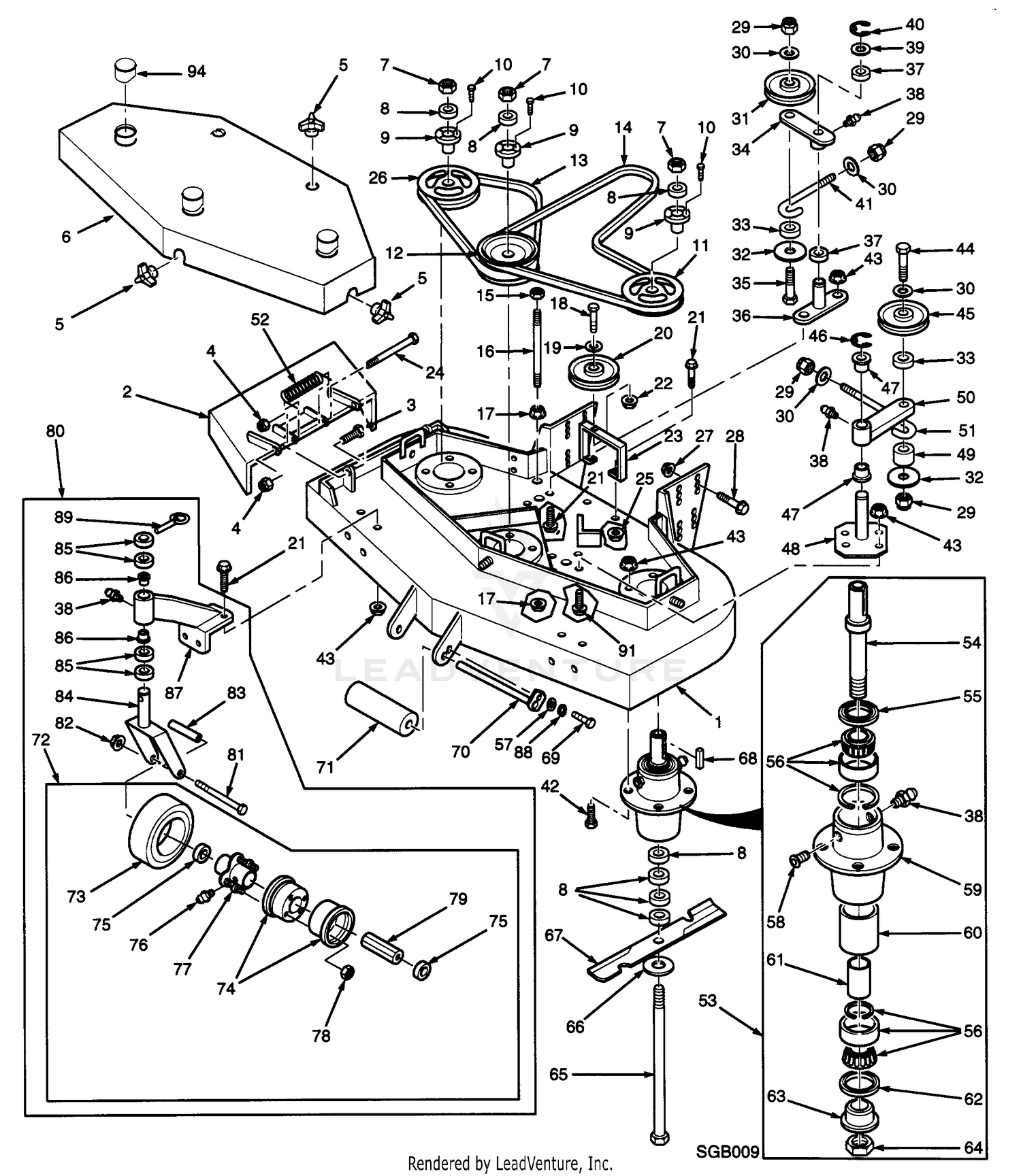 CUTTER DECK SM-52