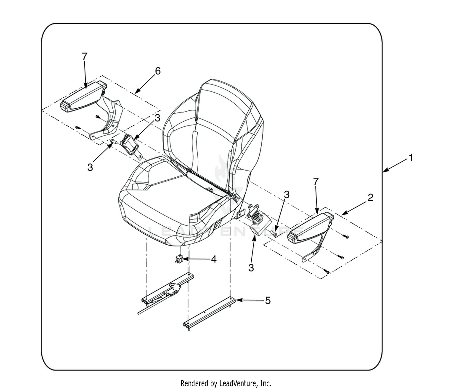 SCZII SEAT ASSEMBLY